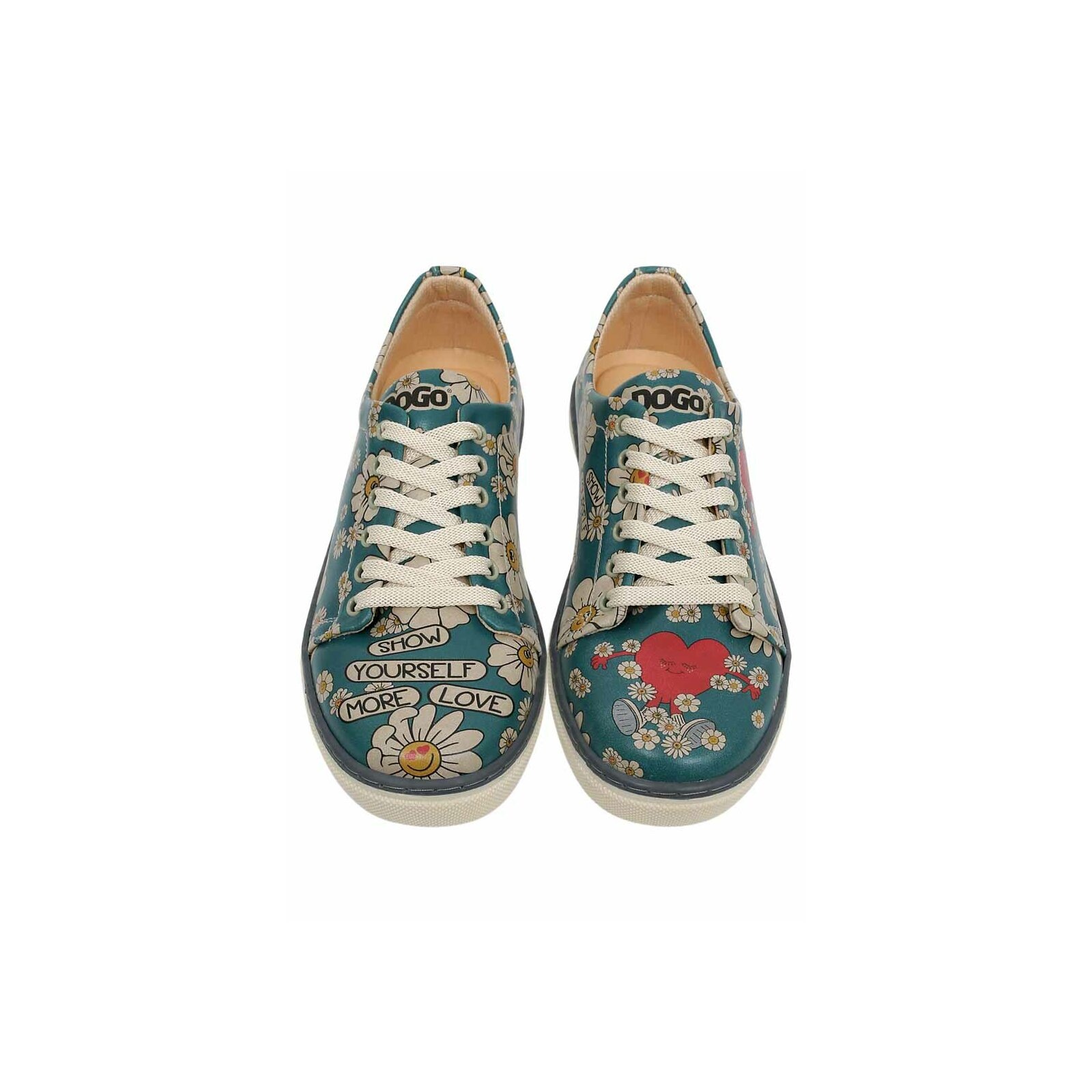 DOGO Sneaker »Classic Schnürsneaker Picture Perfect Damen Sneaker«, Handgefertigt