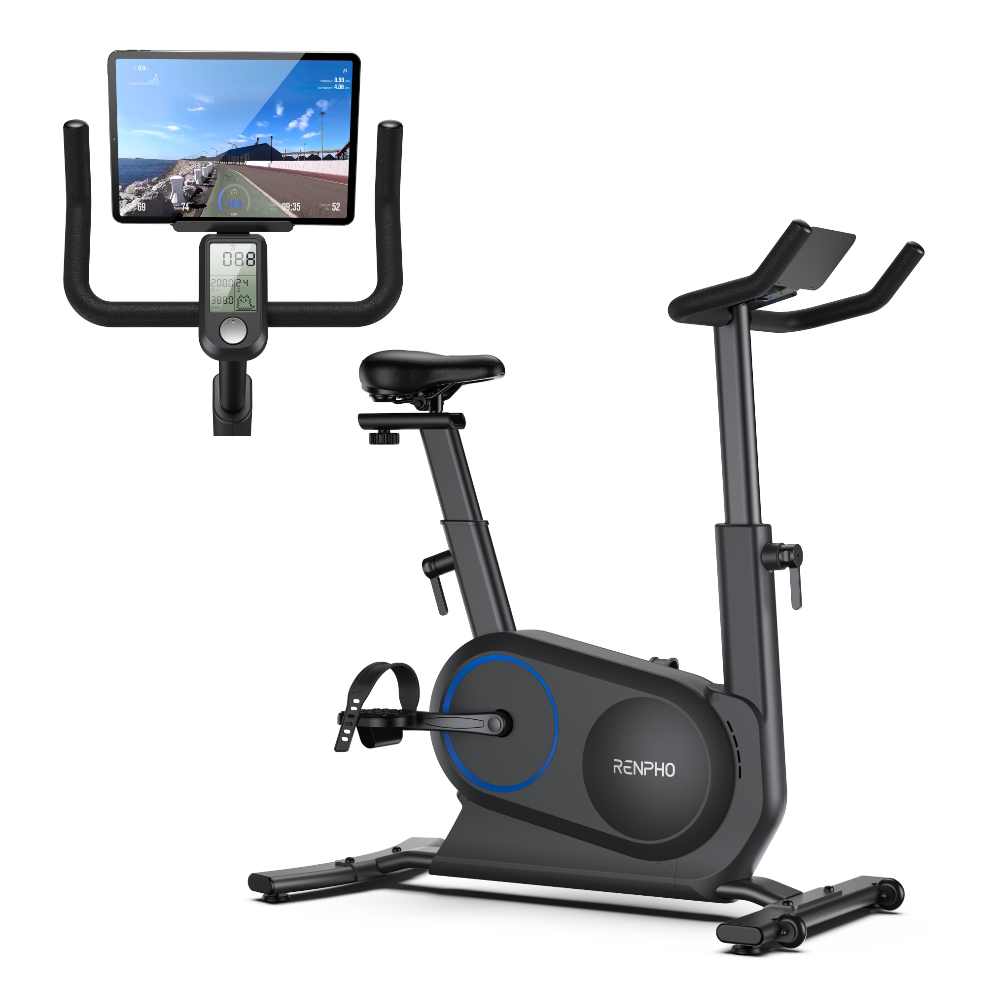 Renpho Heimtrainer "RENPHO AI Smart Bike 2"