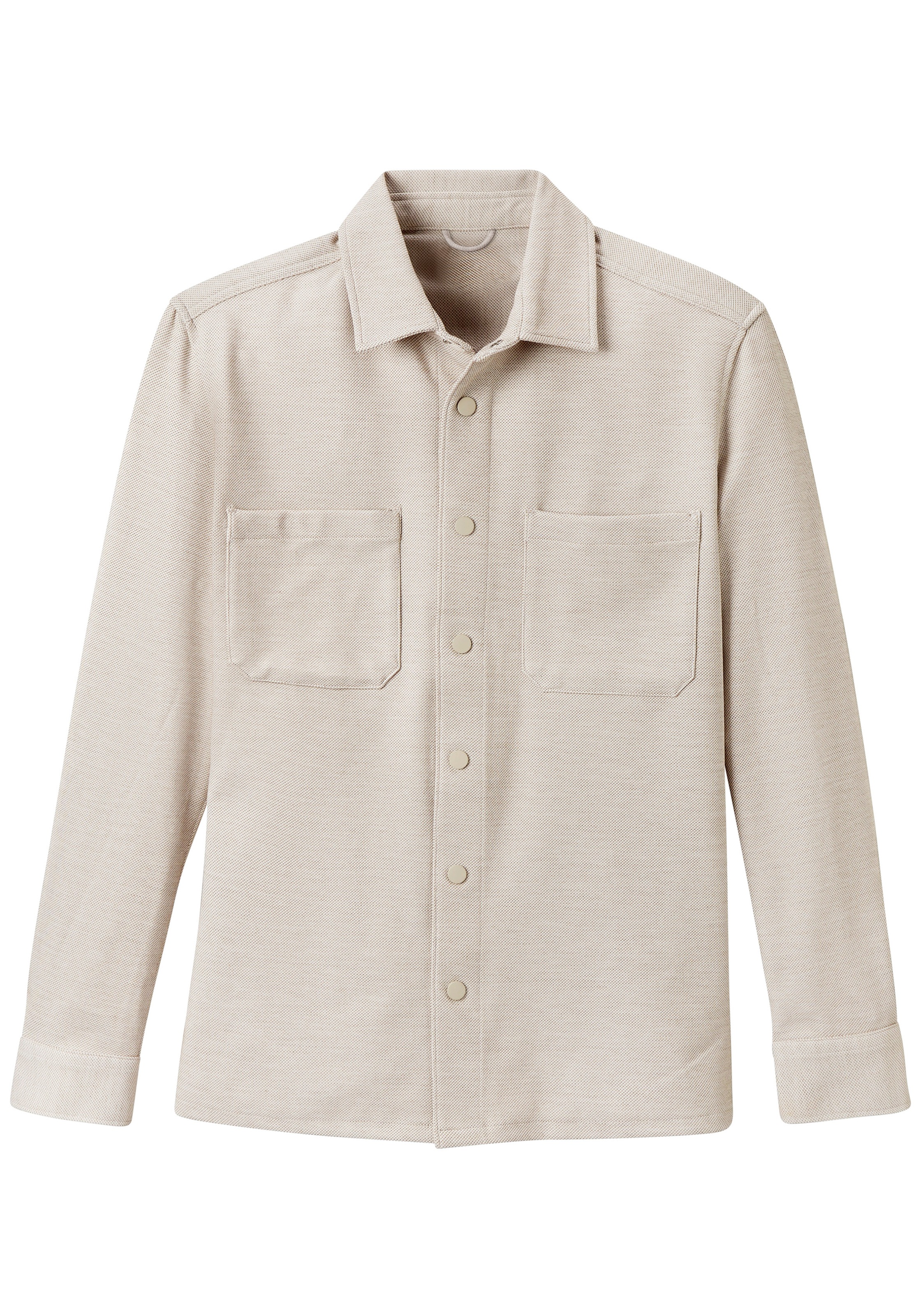 John Devin Hemdjacke ", Overshirt aus weicher Piqué-Qualität", Knopfleiste günstig online kaufen