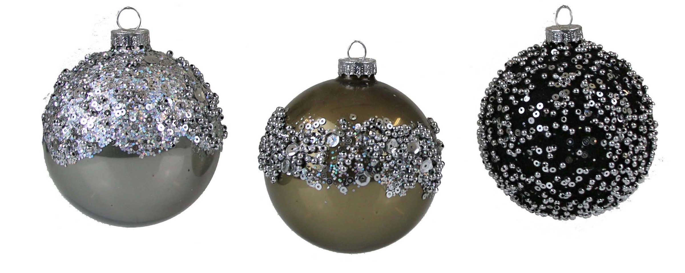AM Design Weihnachtsbaumkugel »Weihnachtsdeko, Christbaumschmuck, Christbaumkugeln Glas«, (Set, 9 St.), mundgblasen