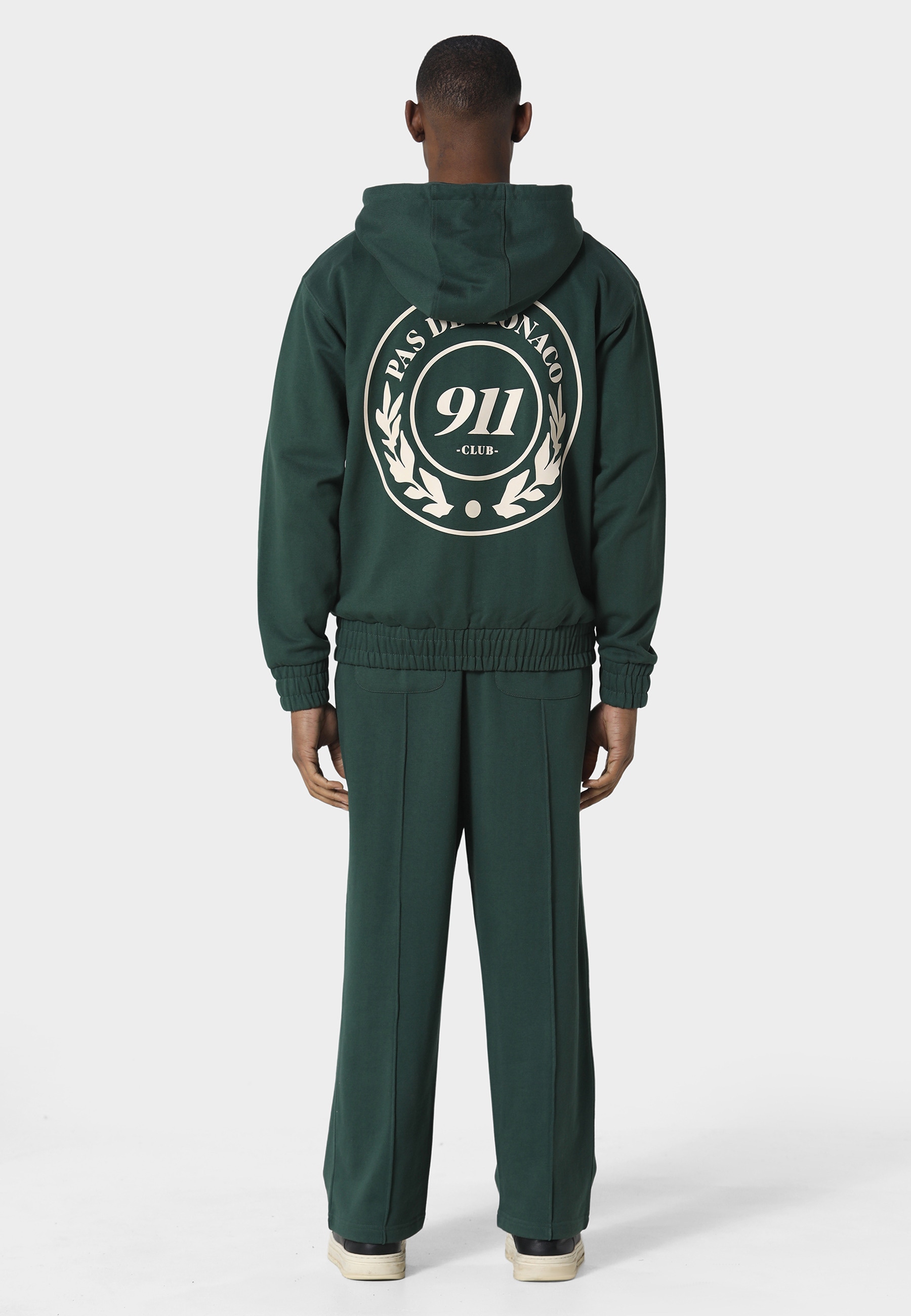 Pas De Monaco Rundhalspullover »Pas De Monaco VORTEX ZIP HOODY« 1