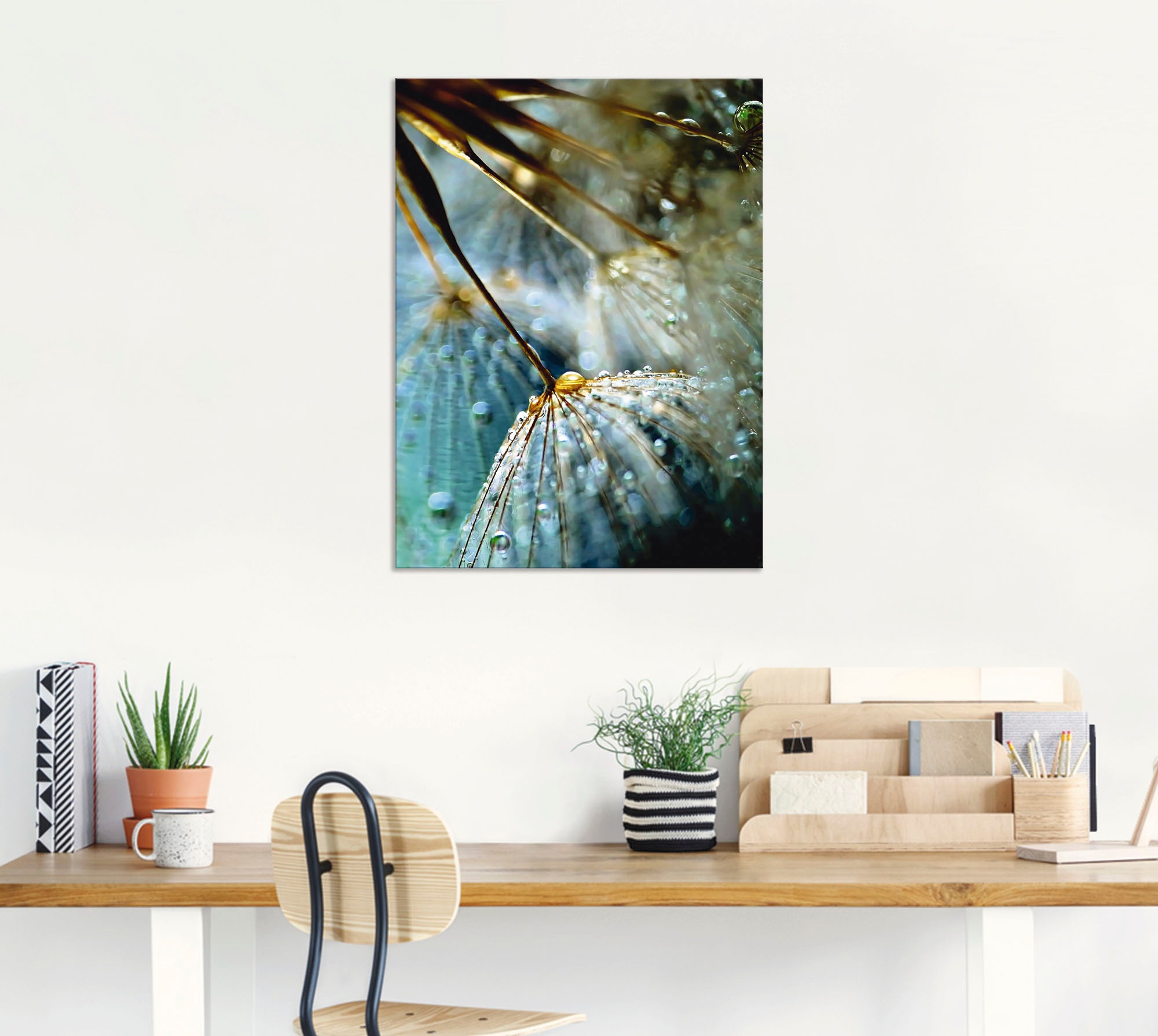 Artland Wandbild "Pusteblume Mystische Schönheit", Blumen, (1 St.), als Alu günstig online kaufen