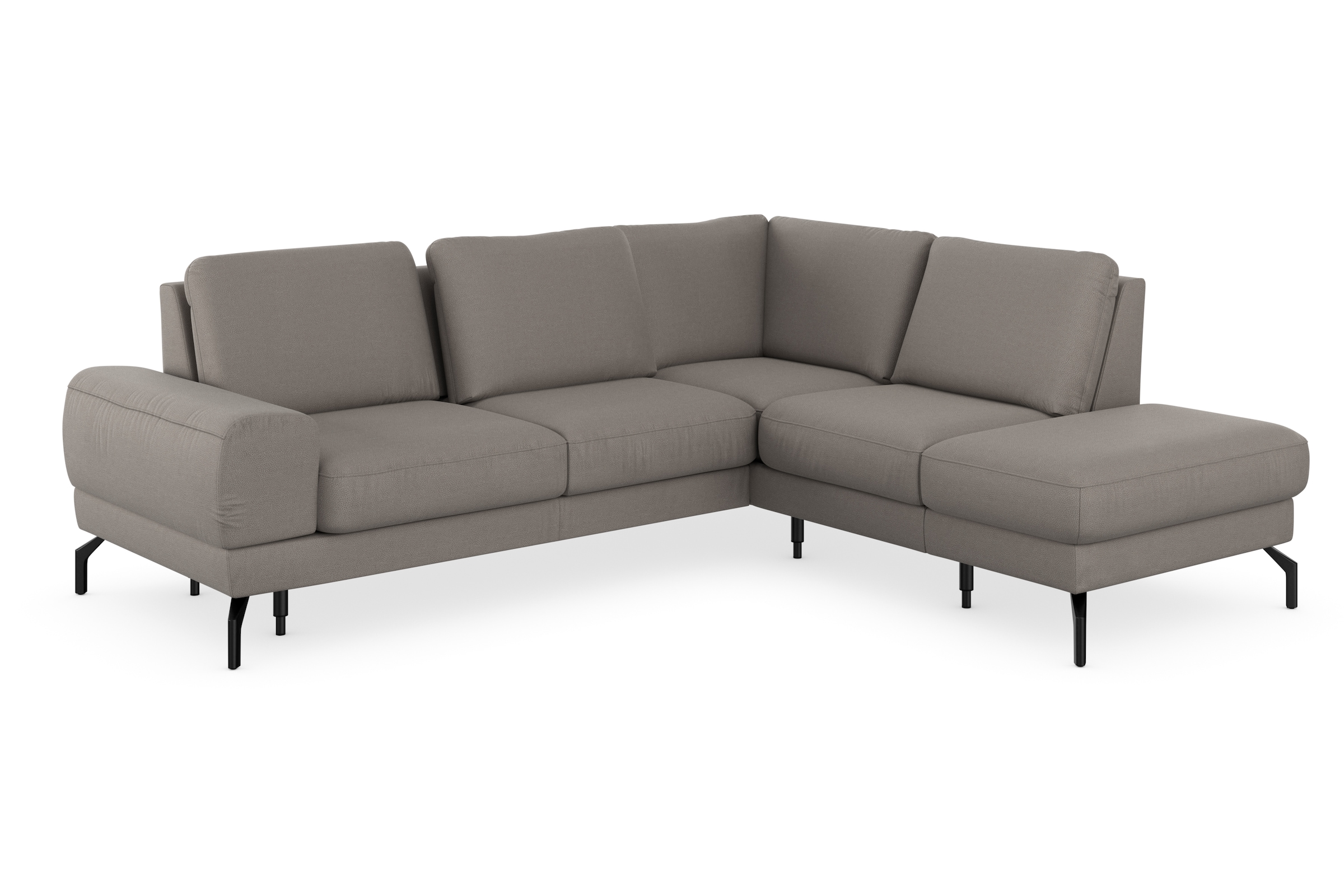 sit&more Ecksofa »Cinturo L-Form«, inklusive Sitztiefenverstellung und Federkern, Sitzhöhe 48 cm
