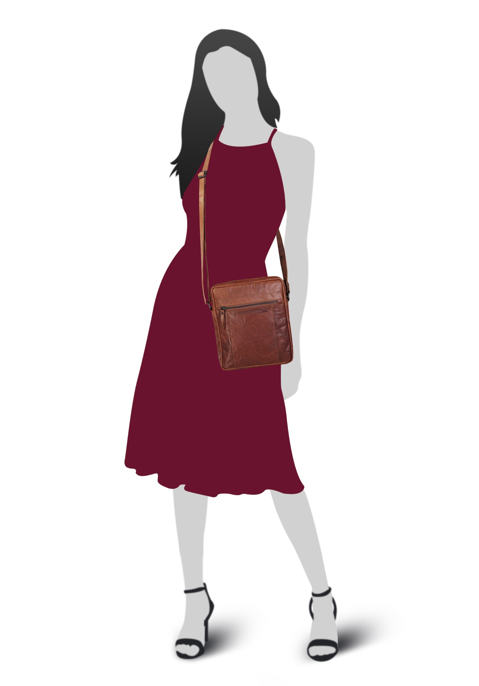 Spikes & Sparrow Umhängetasche echt Leder günstig online kaufen