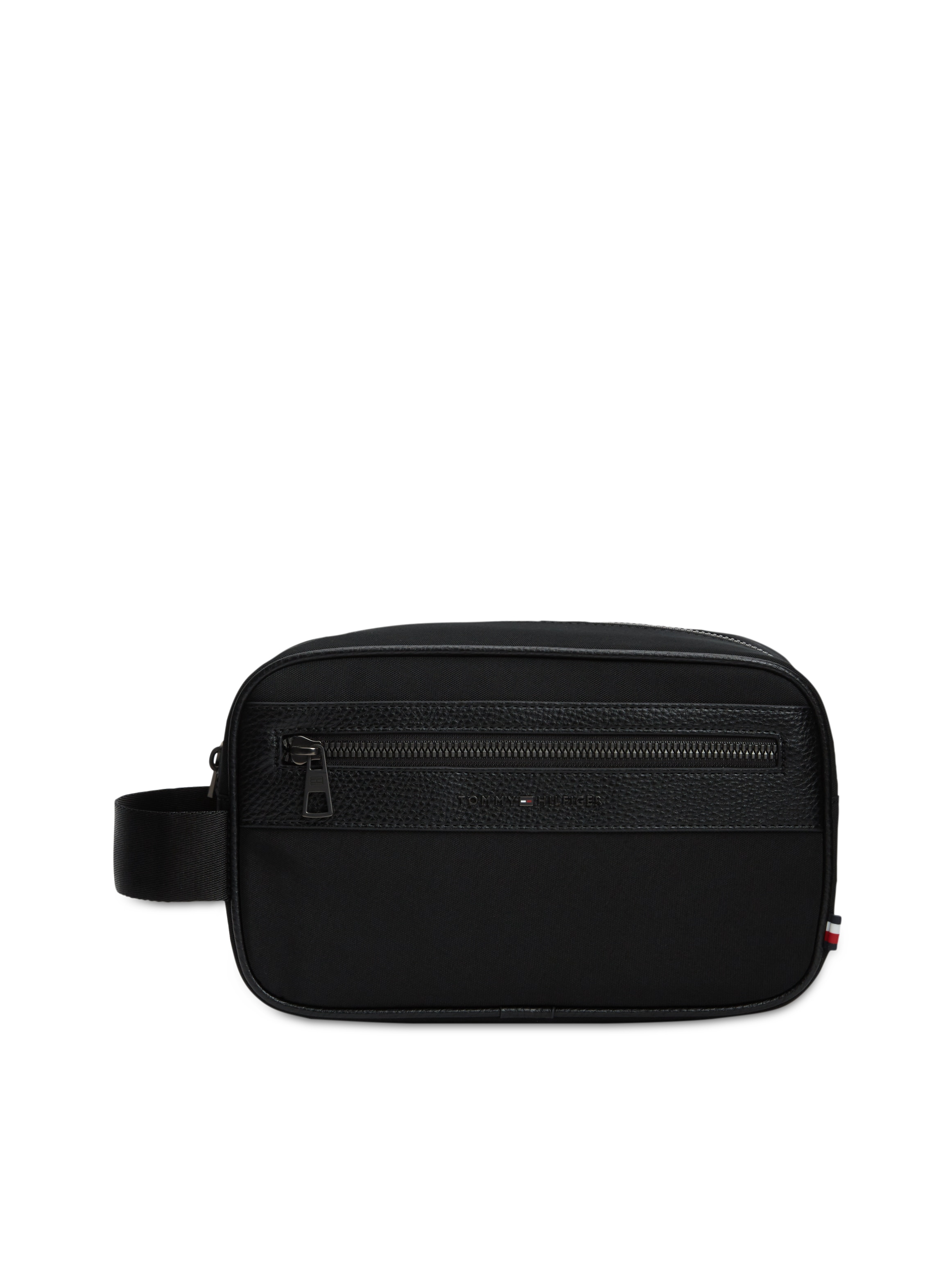 Tommy Hilfiger Kulturbeutel "TH REPREVE WASHBAG" Unisex Kulturtasche, Waschbeutel, Minibag mit Logoschriftzug