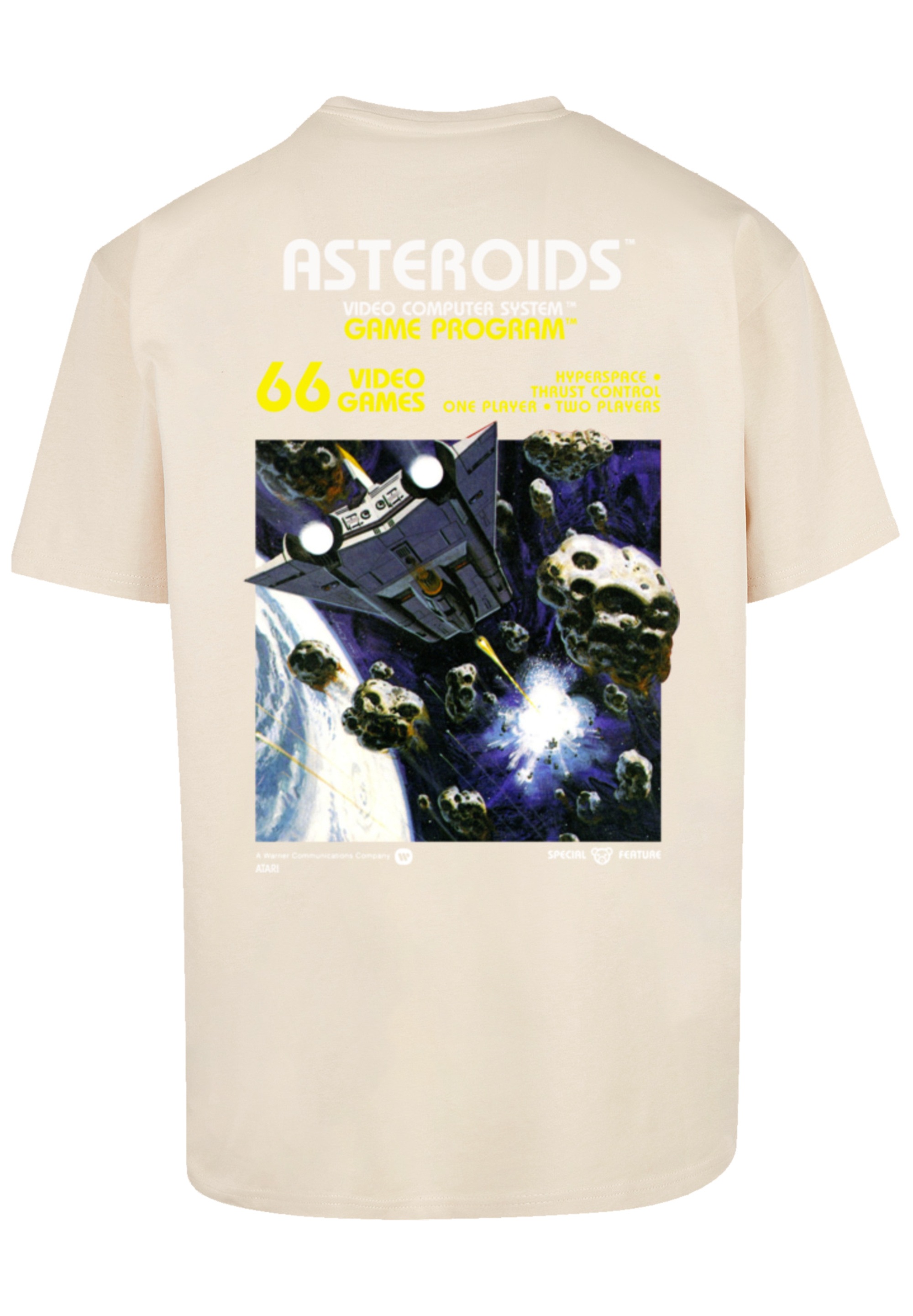 F4NT4STIC T-Shirt »Atari Games Logo Retro Gaming«, Premium Qualität