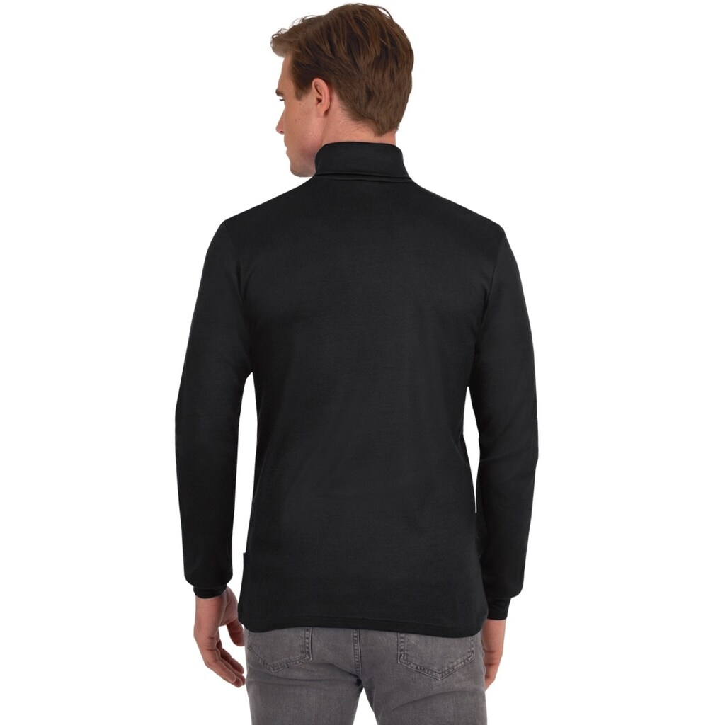 Trigema Rollkragenshirt »TRIGEMA Langarm Ski- und Sport-Rollkragenpullover«, (1 tlg.)