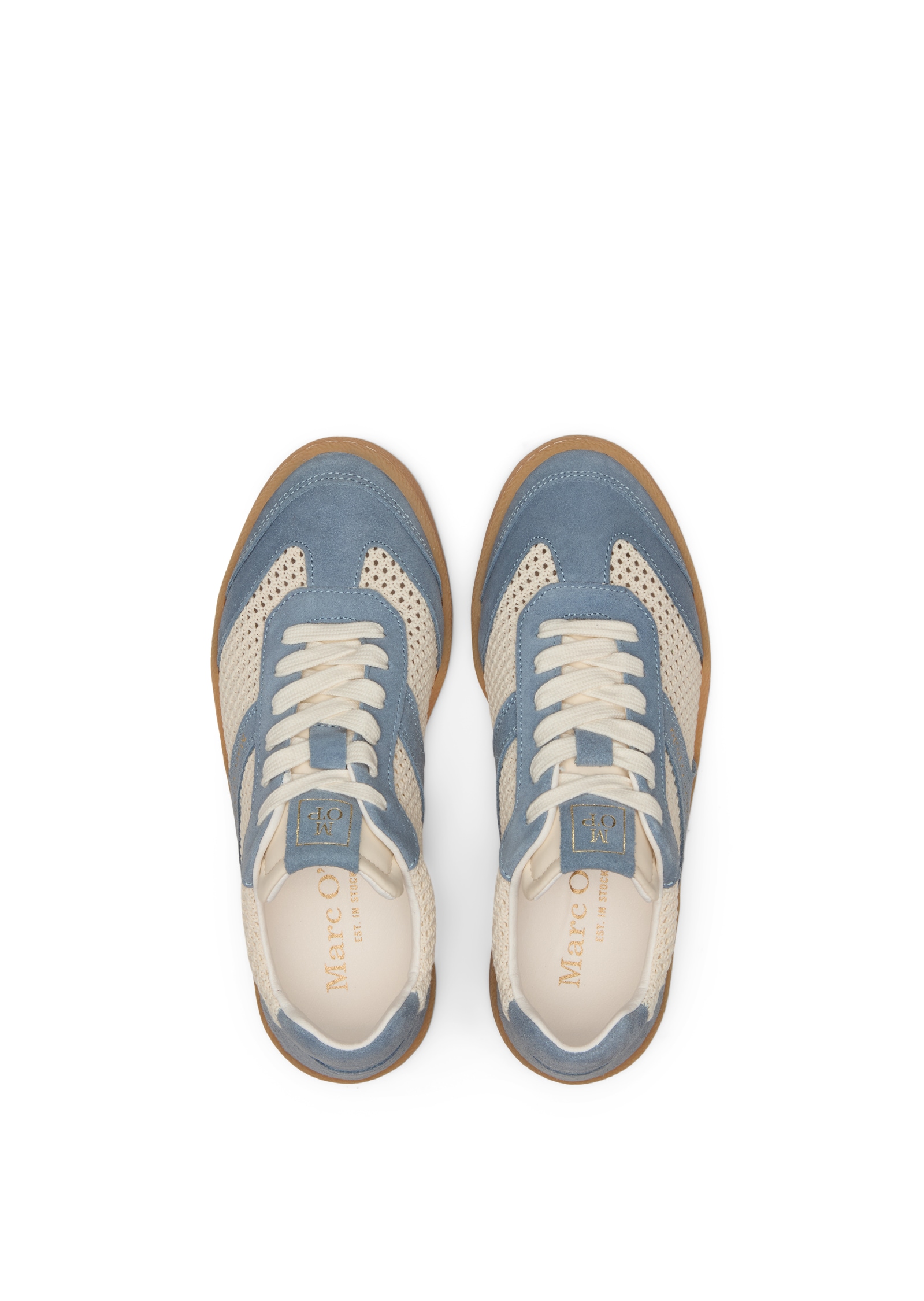 Marc O'Polo Sneaker »Court«  Basket Sneaker, Halbschuh, Schnürschuh mit Memory Foam