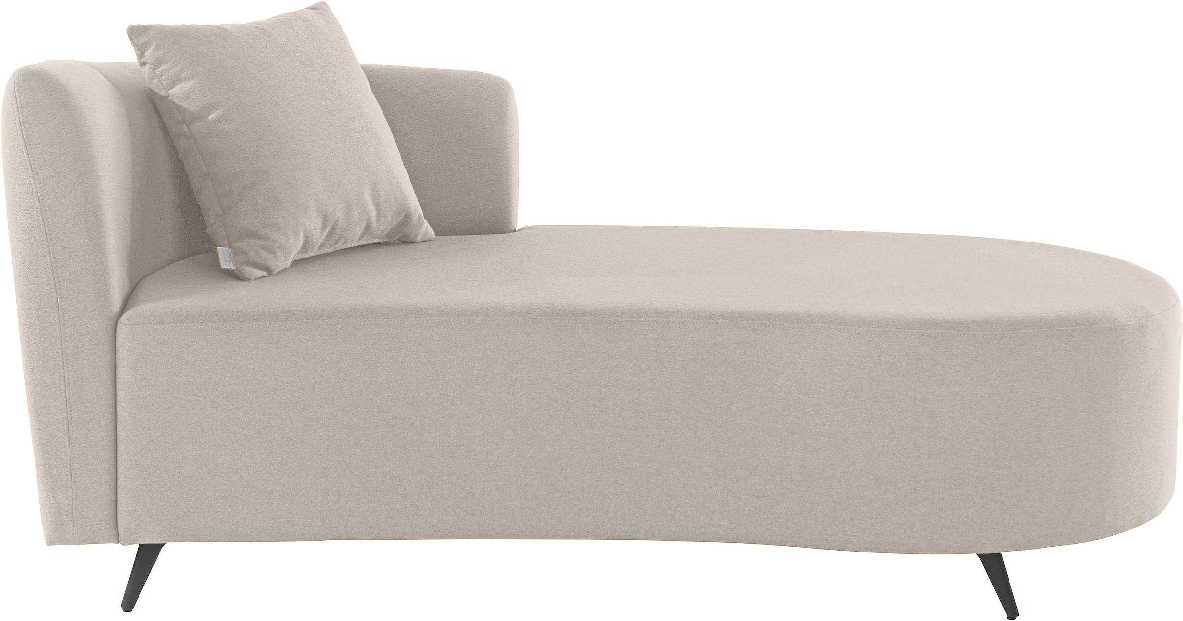 Home affaire Recamiere "Hulby" wahlweise mit und ohne Hocker und Armlehne l günstig online kaufen