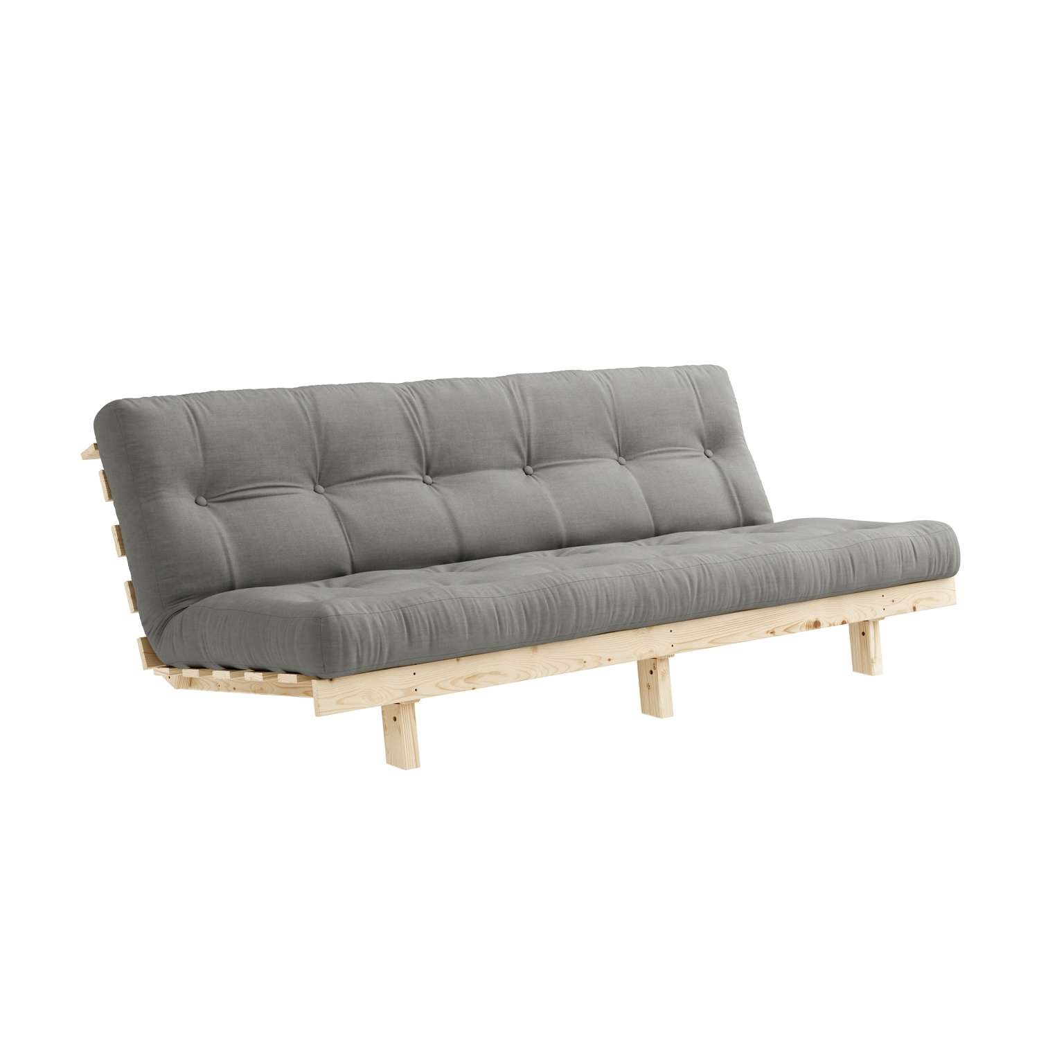 Karup Design Schlafsofa »Lean 200 Schlafsofa, Gästebett, Sofa mit Futonmatratze«, (2 St.), Inkl. Futonmatratze, Liegefläche 130x200 cm, FSC® zertifizierte Kiefer