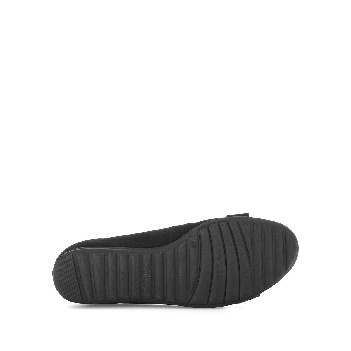 Ballerina GABOR "Sportliche Ballerina", Damen, Gr. 41, schwarz, Schuhe Ballerina 3