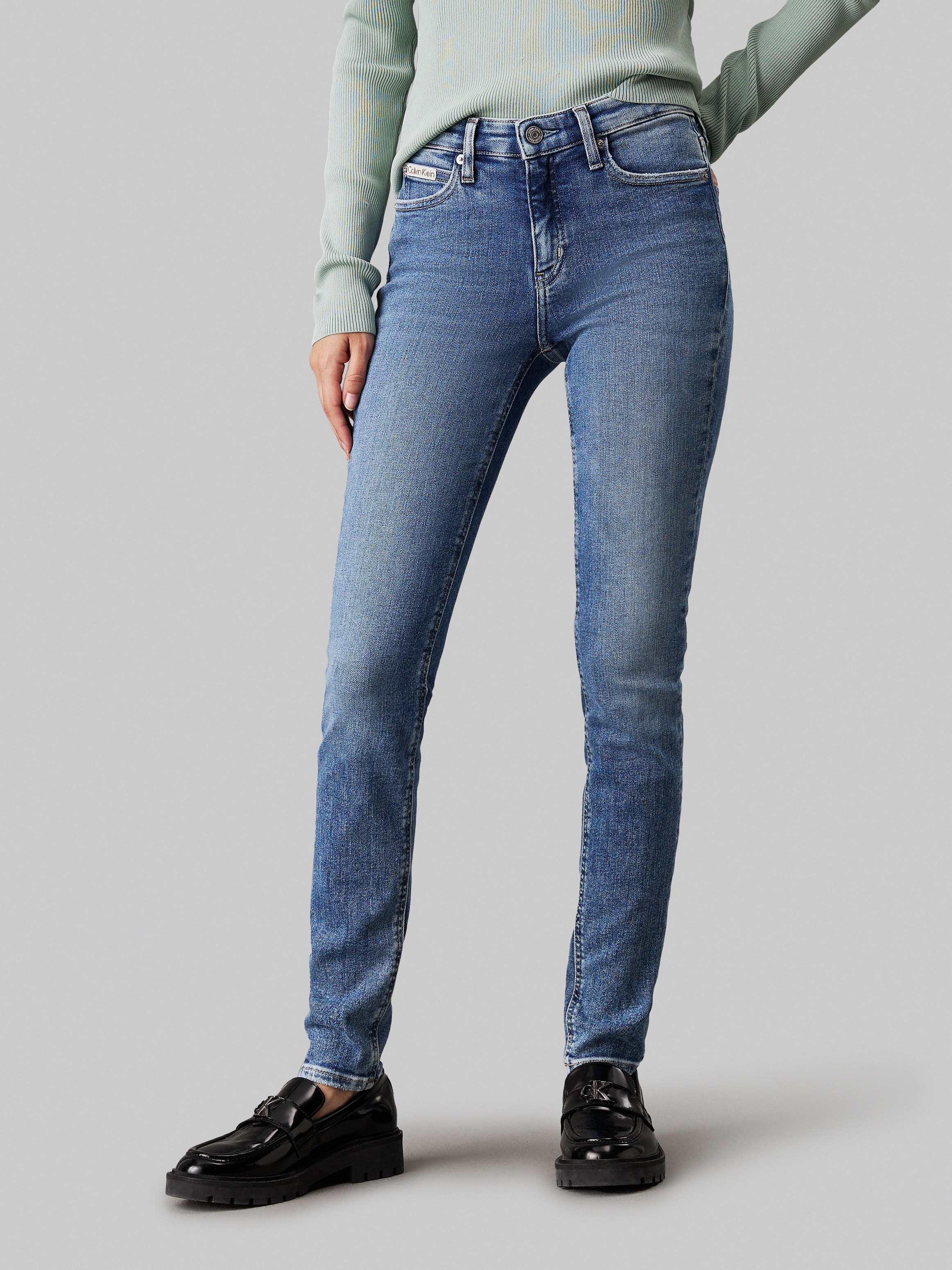 Calvin Klein Jeans Skinny-fit-Jeans "MID RISE SKINNY", im 5-Pocket-Style