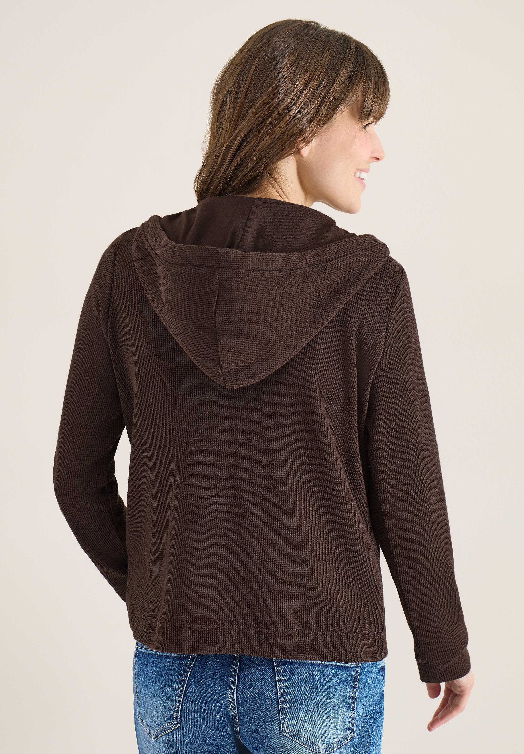 Thumbnail - Cecil Cardigan mit Kapuze