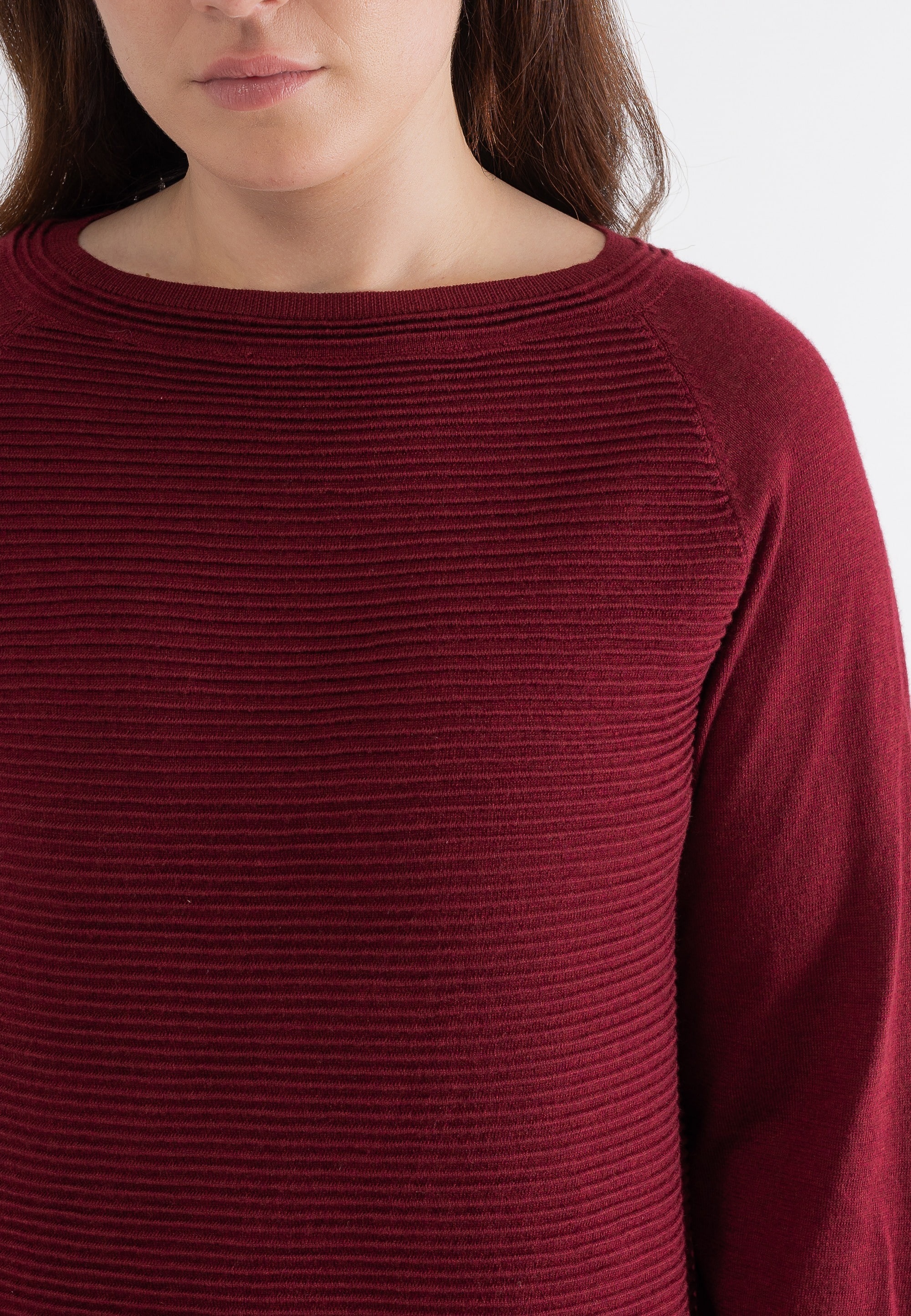 October Sweatshirt, mit seitlichen Schlitzen am Saum