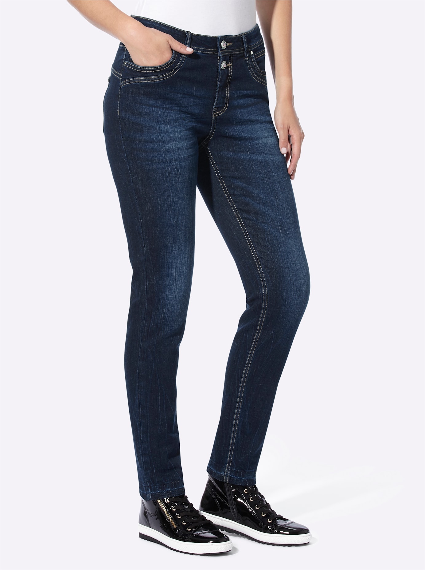 heine Bequeme Jeans, (1 tlg.)