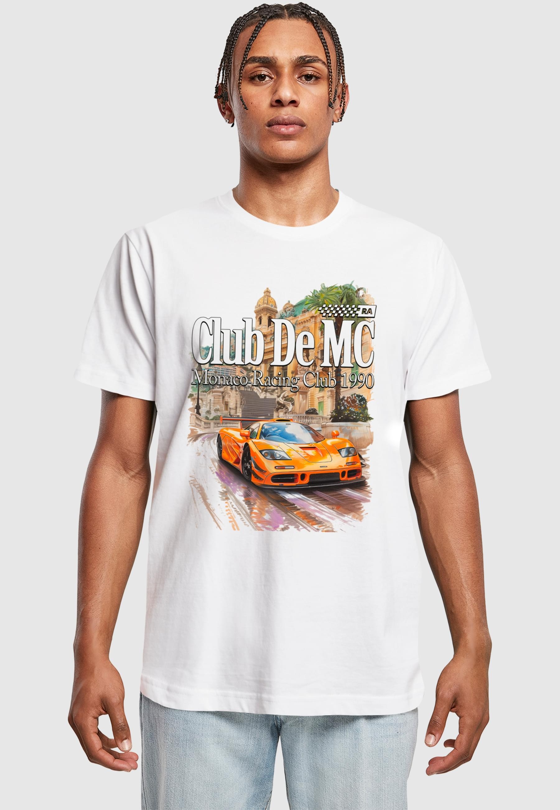 Thumbnail - MisterTee T-Shirt "MisterTee Monaco Racing Club Tee" 1 Stk.