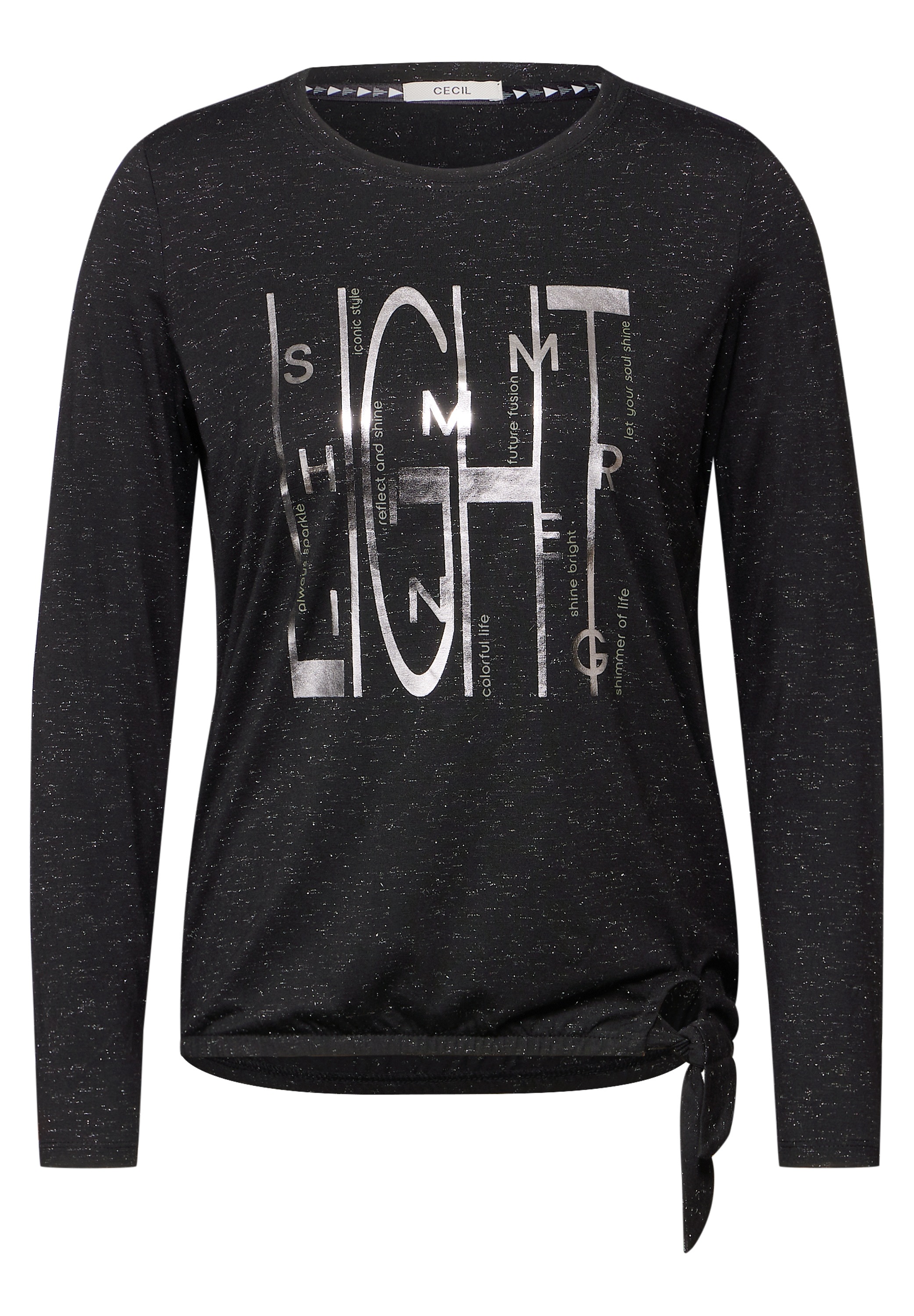 Cecil Langarmshirt, mit Rundhalsausschnitt