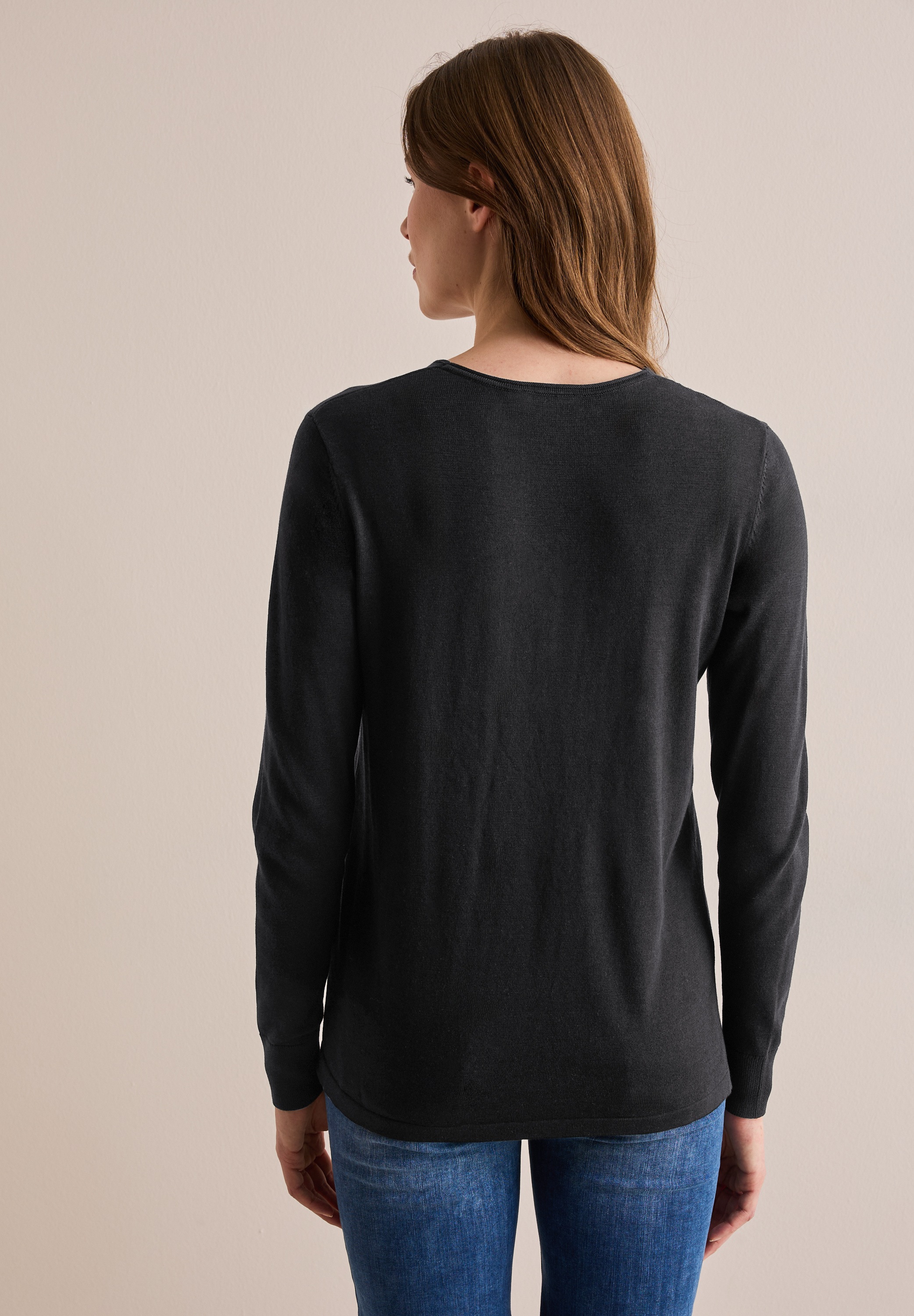 Cecil Strickpullover, mit V-Ausschnitt