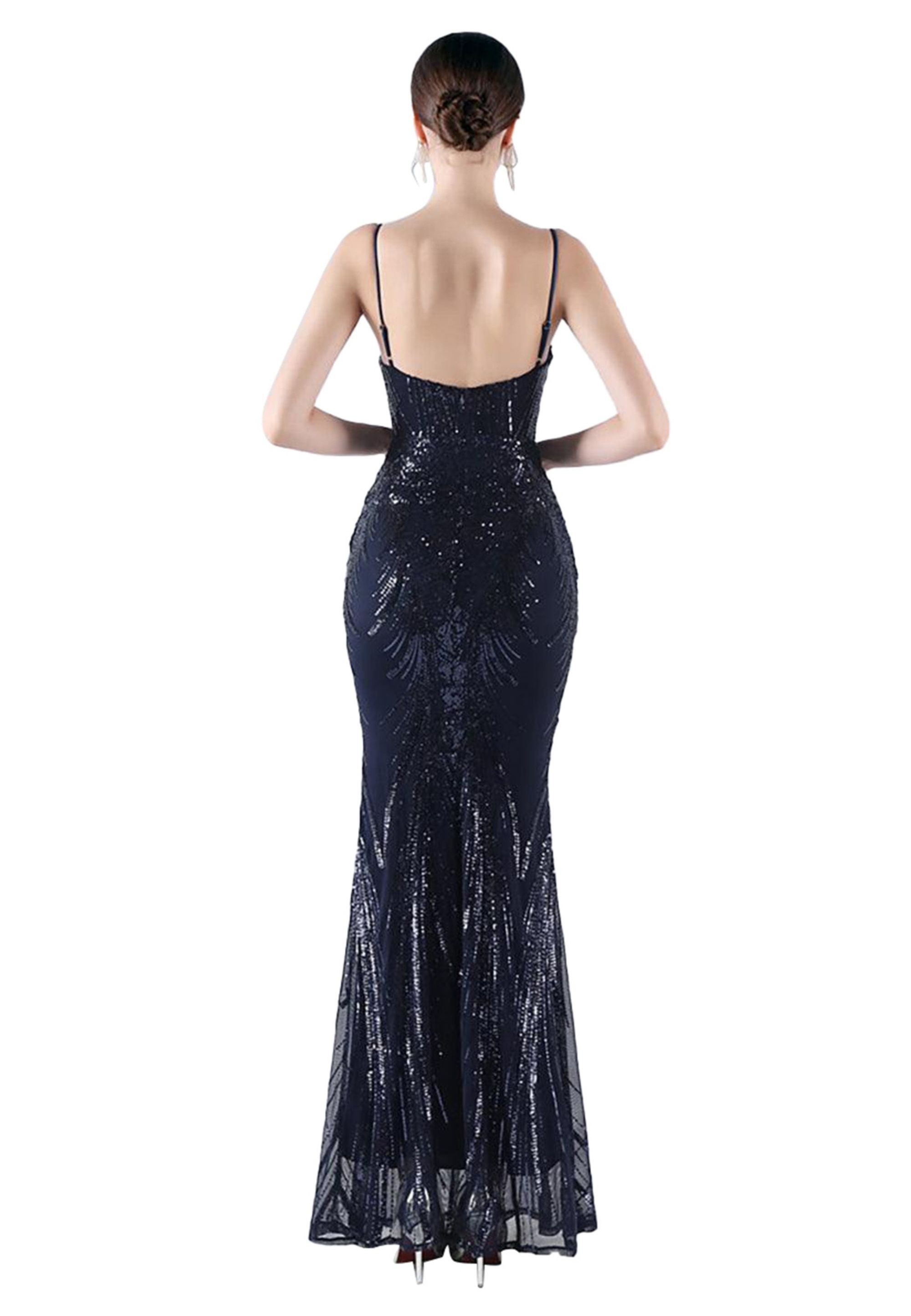 Moda Minx Jerseykleid »Gabrielle«, mit funkelndem Paillettenbesatz