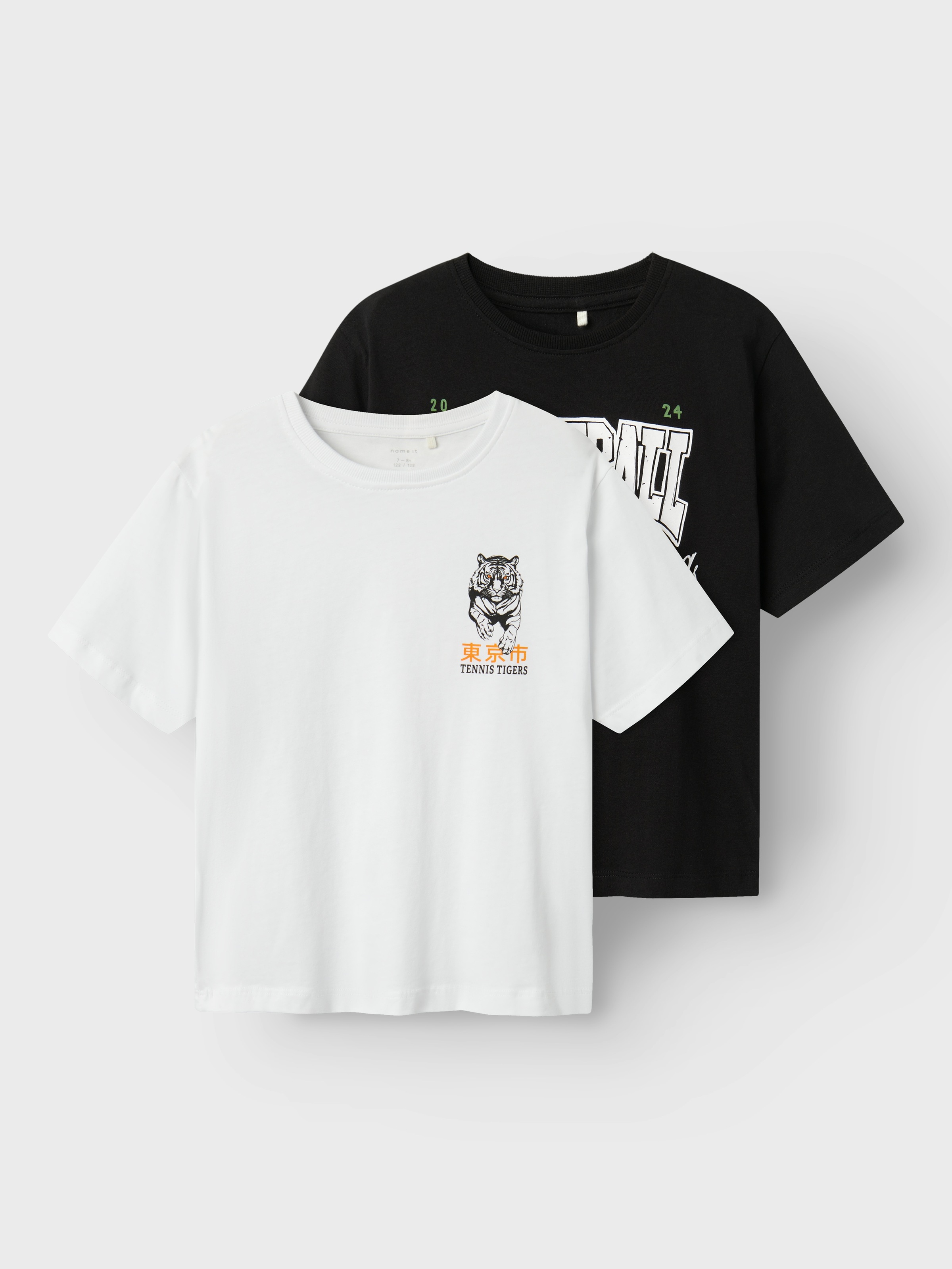 Name It T-Shirt »NKMBENNIBO 2P SS NREG TOP PB«, (Packung, 2 tlg.)
