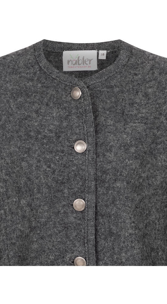 Nübler Strickjacke »Walkjacke Langarm Sina«