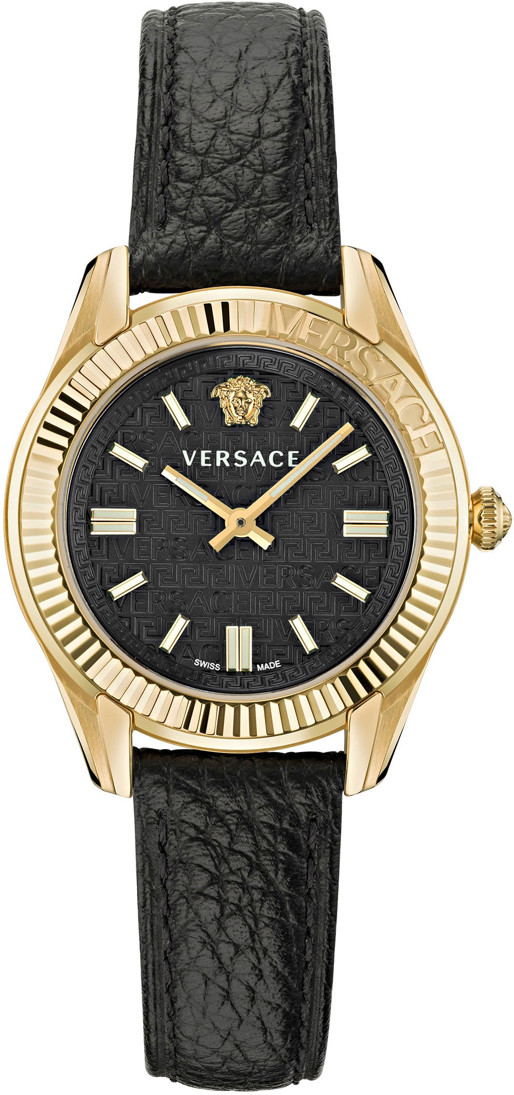 Versace Quarzuhr »GRECA TIME LADY, VE6C00223«, Armbanduhr, Damenuhr, Saphirglas, Swiss Made