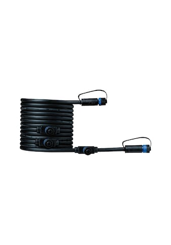 LED Gartenstrahler »Plug & Shine Kabel 5m 4 Ausgänge IP68 Schwarz«