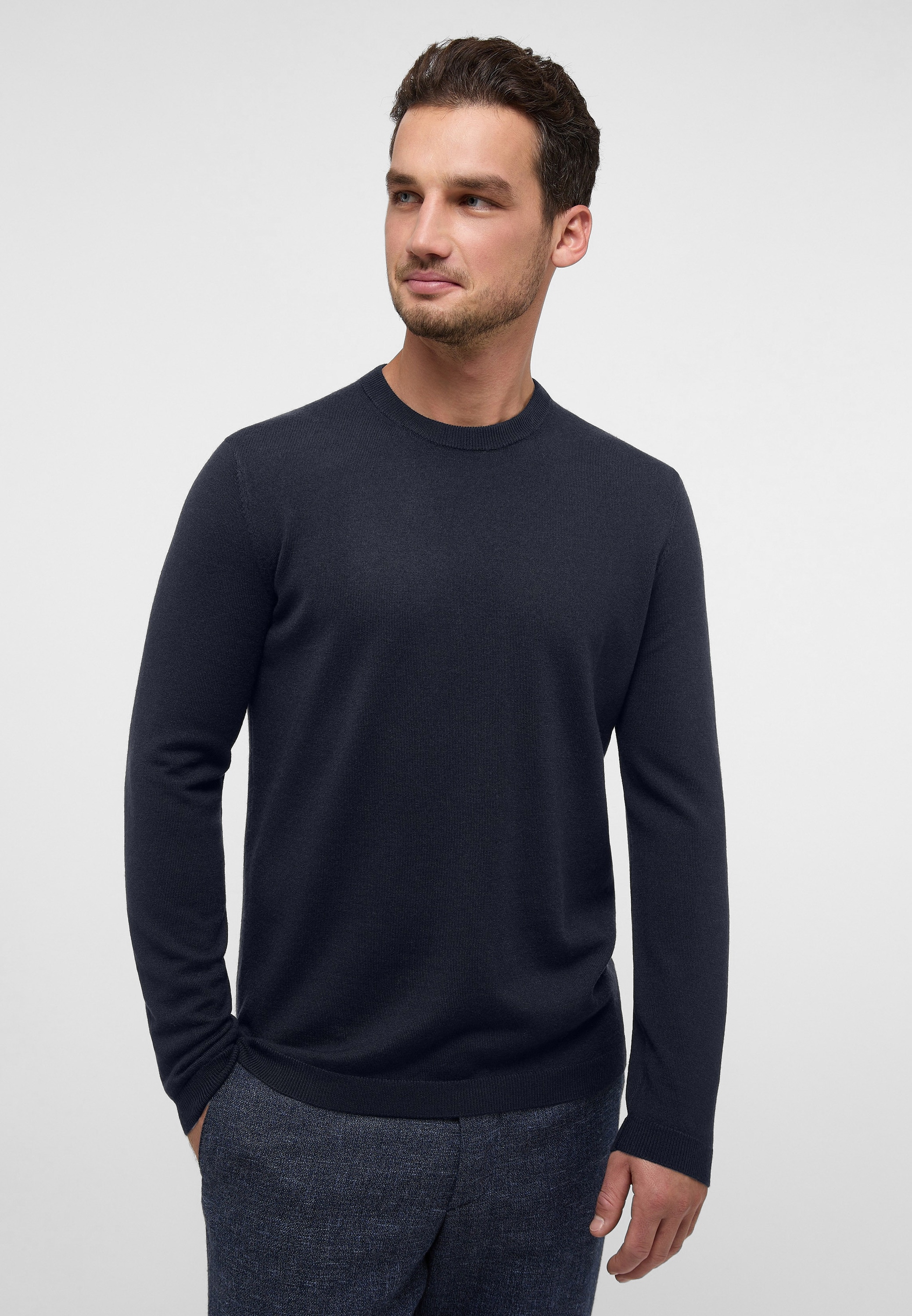 Eterna Strickpullover "REGULAR FIT" günstig online kaufen