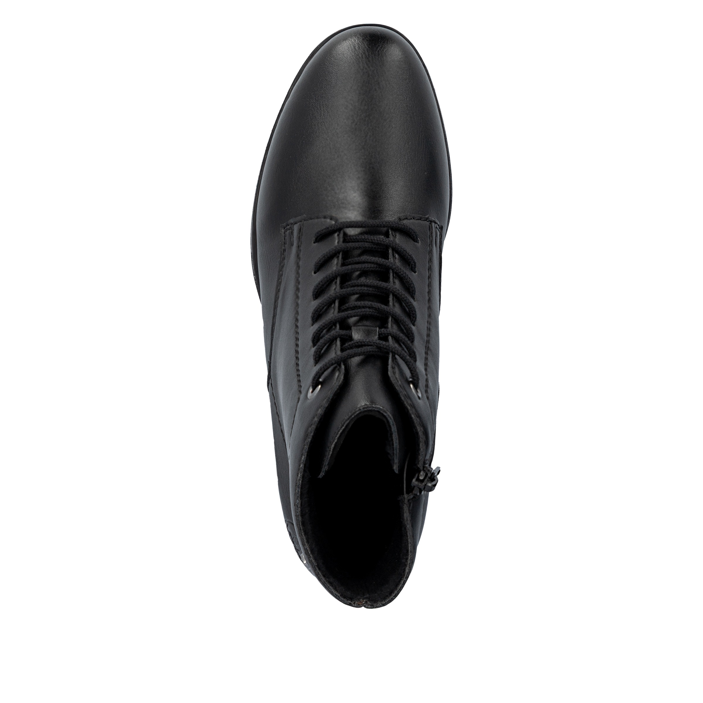 Rieker Schnürstiefelette  Klassik-Stiefelette, Schnürboots mit Reißverschluss