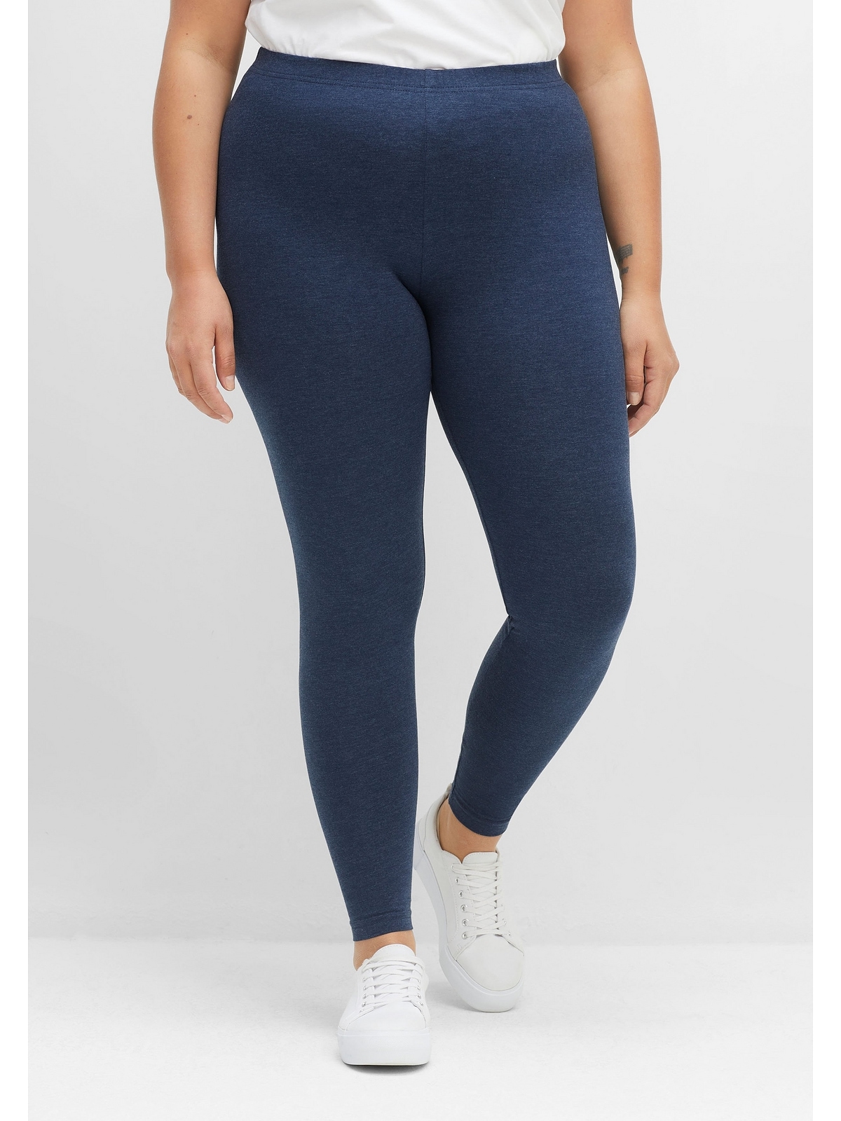 Leggings aus BAUR »Große Größen«, Baumwoll-Mix bestellen | hautfreundlichem für Sheego