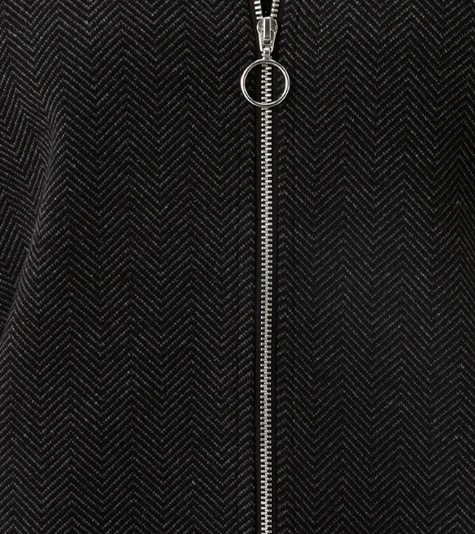 Aniston CASUAL Blouson, mit trendigem Fischgrat-Muster - NEUE KOLLEKTION