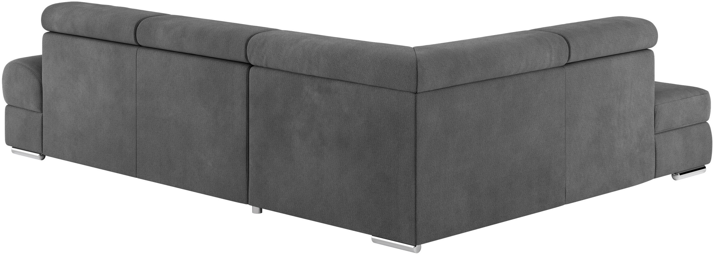 sit&more Ecksofa »Broadway L-Form«, mit verstellbaren Kopfteilen, wahlweise mit Bettfunktion