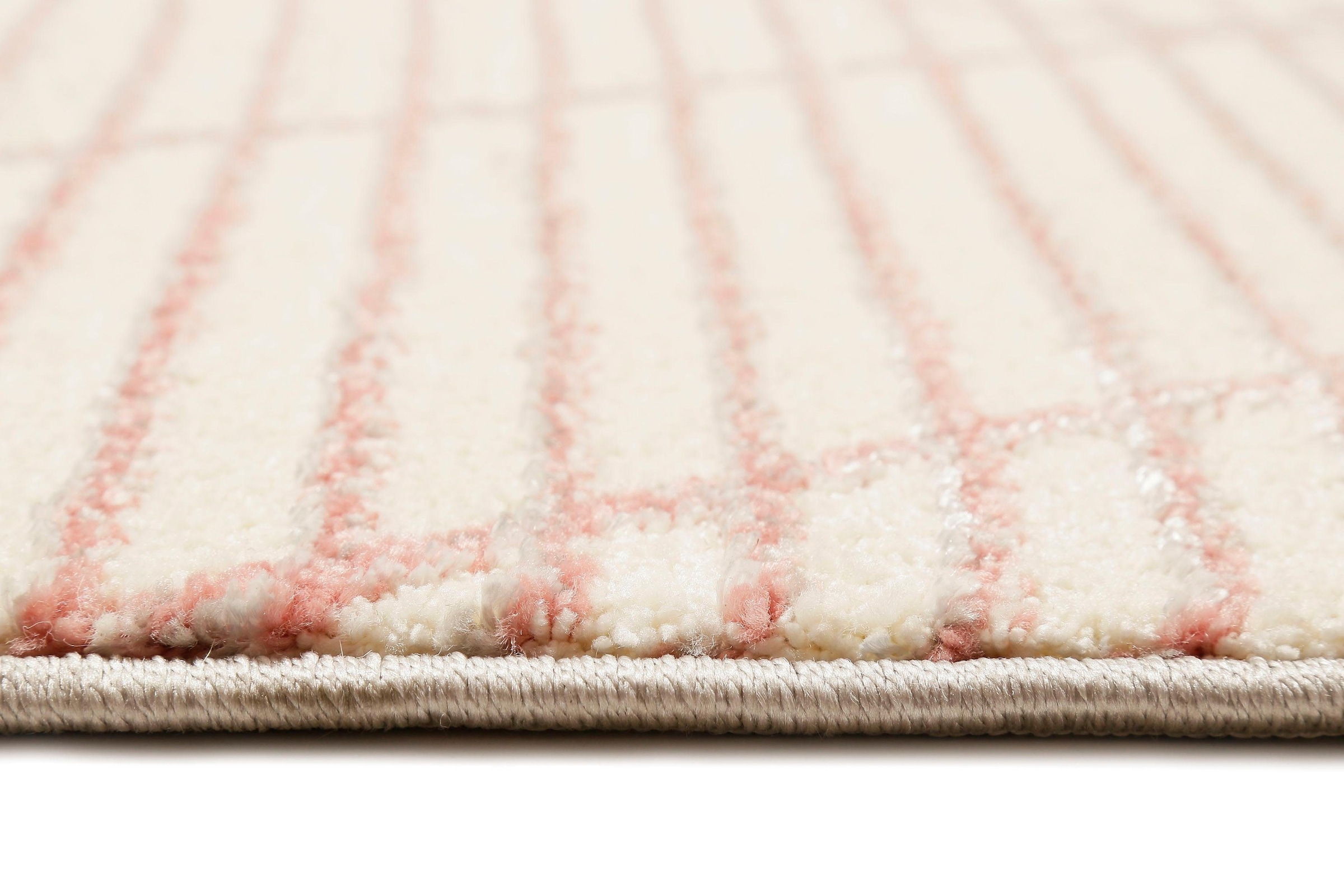 Wecon home Teppich »Velvet Walk«, rechteckig, 13 mm Höhe, Kurzflor, Wohnzimmer