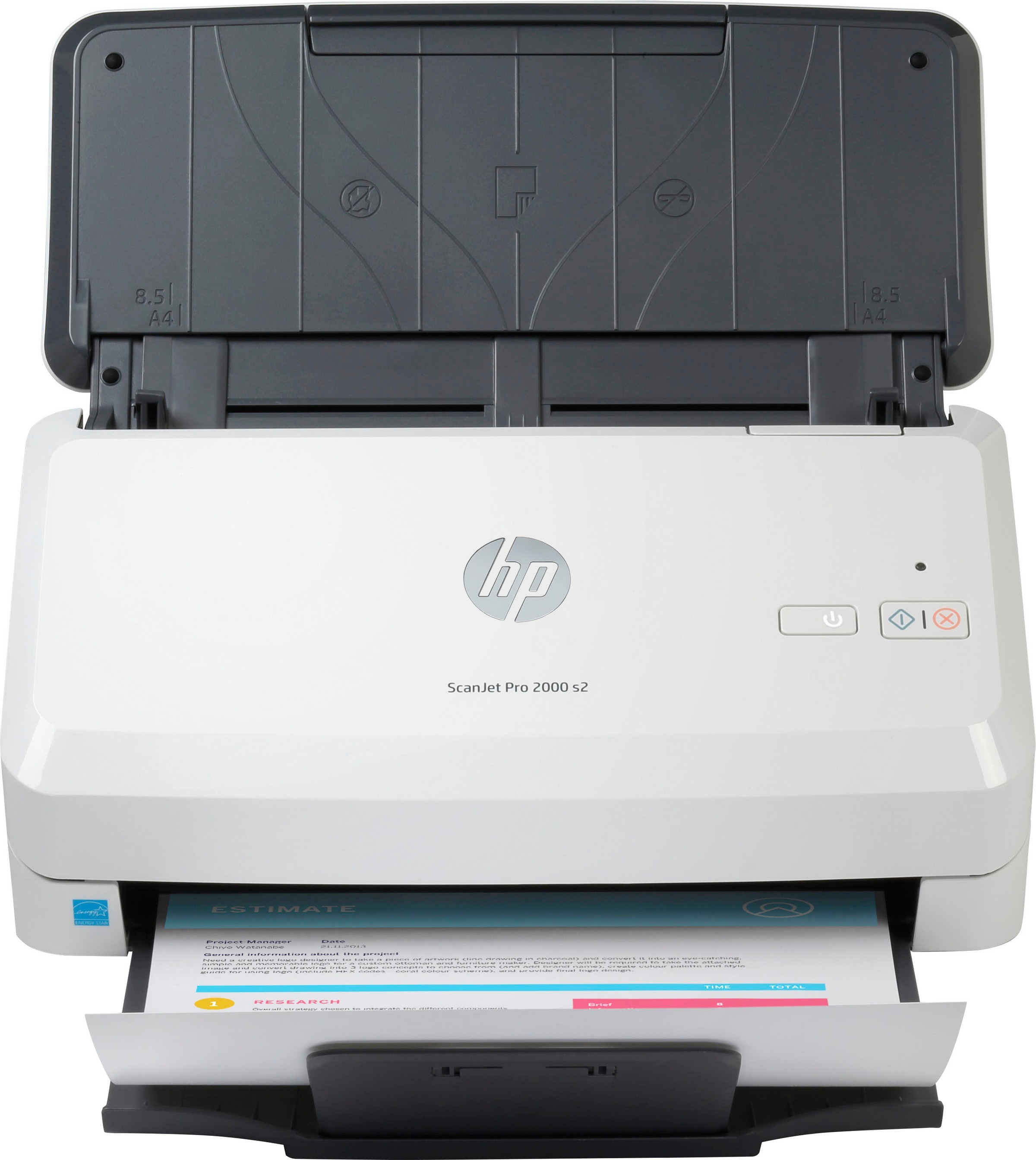 HP Einzugsscanner »Scanner ScanJet Pro 2000 s2« HP+ Instant Ink kompatibel