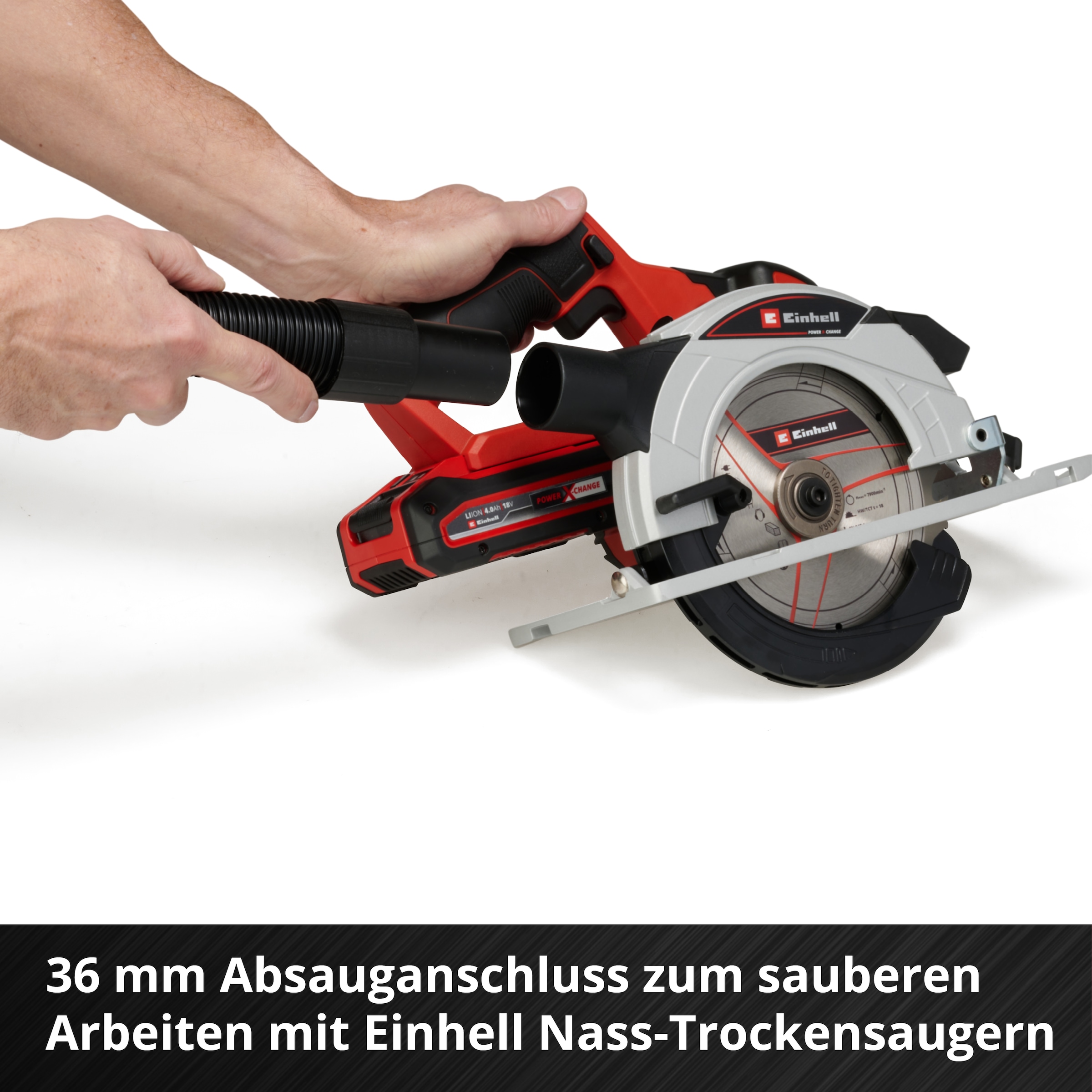 Einhell Akku-Handkreissäge »TE-CS 18/165-1 Li (1x2,5 Ah)« Set,  inkl. Akku und Ladegerät