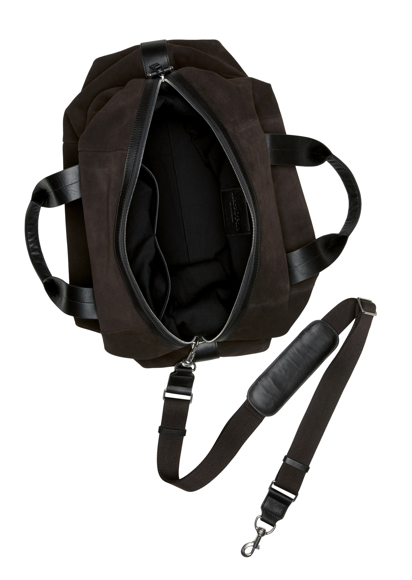 Marc O'Polo Weekender »aus softem Velours-Rindleder«
