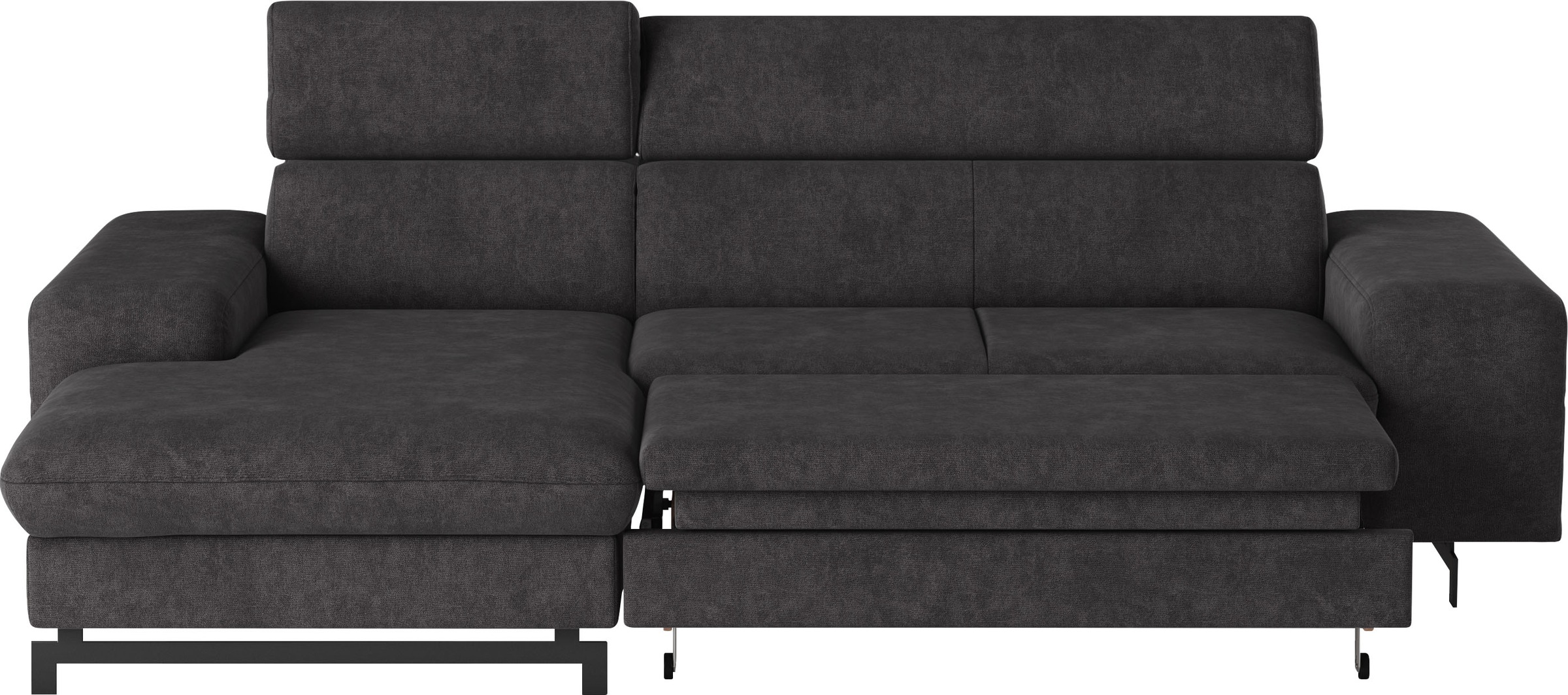COTTA Ecksofa »Emma L-Form«, mit Kopfteilverstellung, wahlweise mit Bettfunktion & Bettkasten