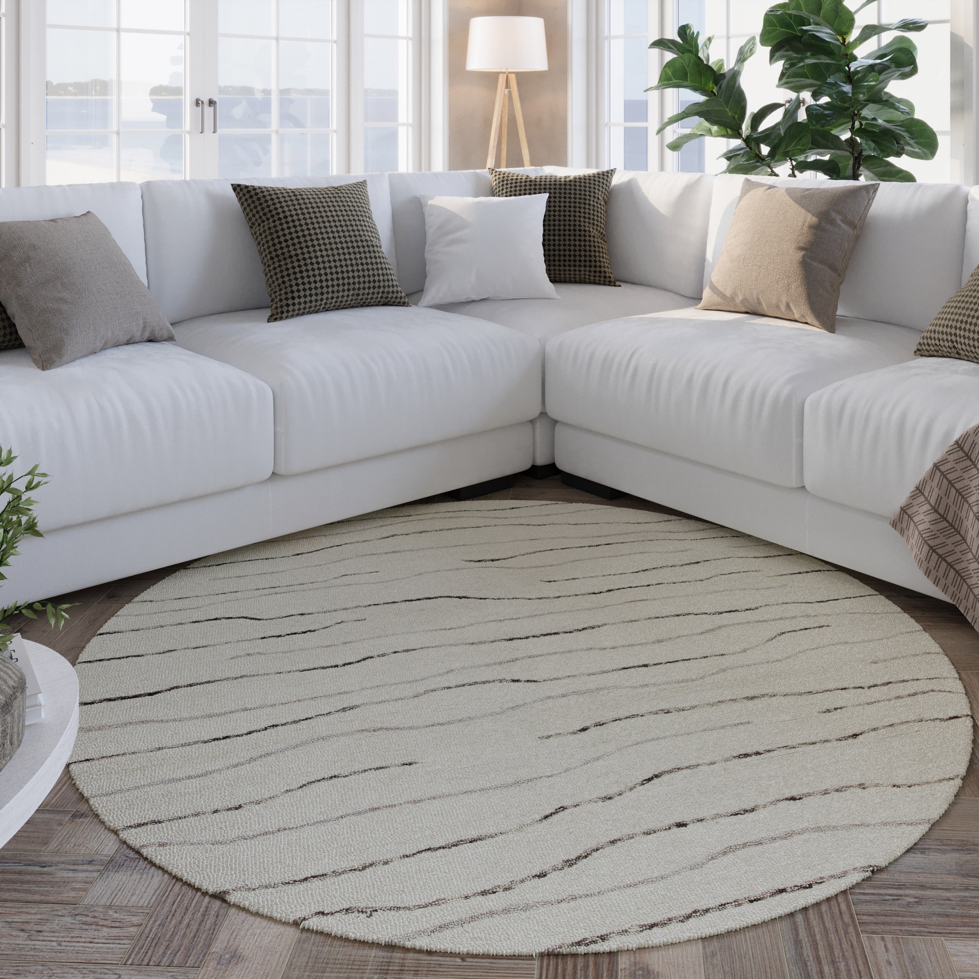 Wecon Home Wollteppich »Hamptons ELEVEN« ovali 5 ...
