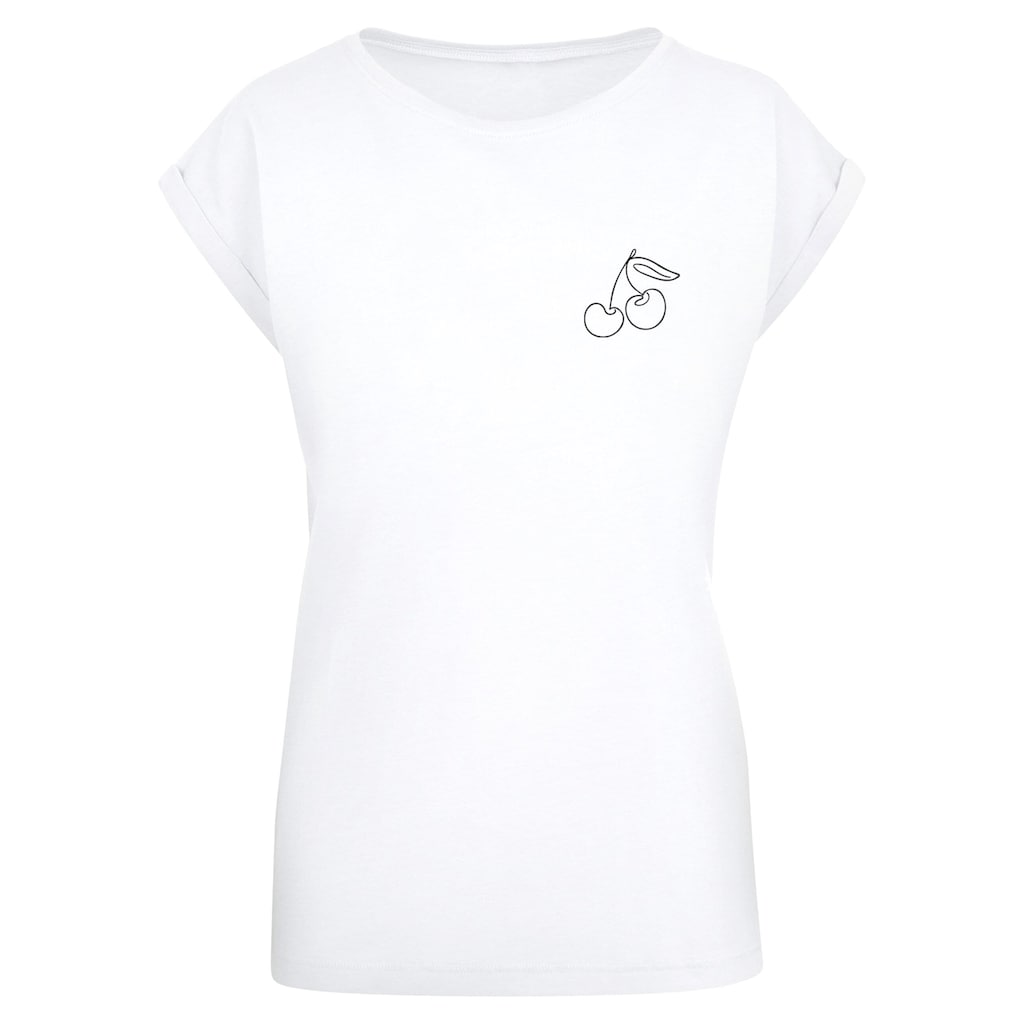 Merchcode T-Shirt »Merchcode Damen Ladies Cherry T-Shirt«, (1 tlg.)