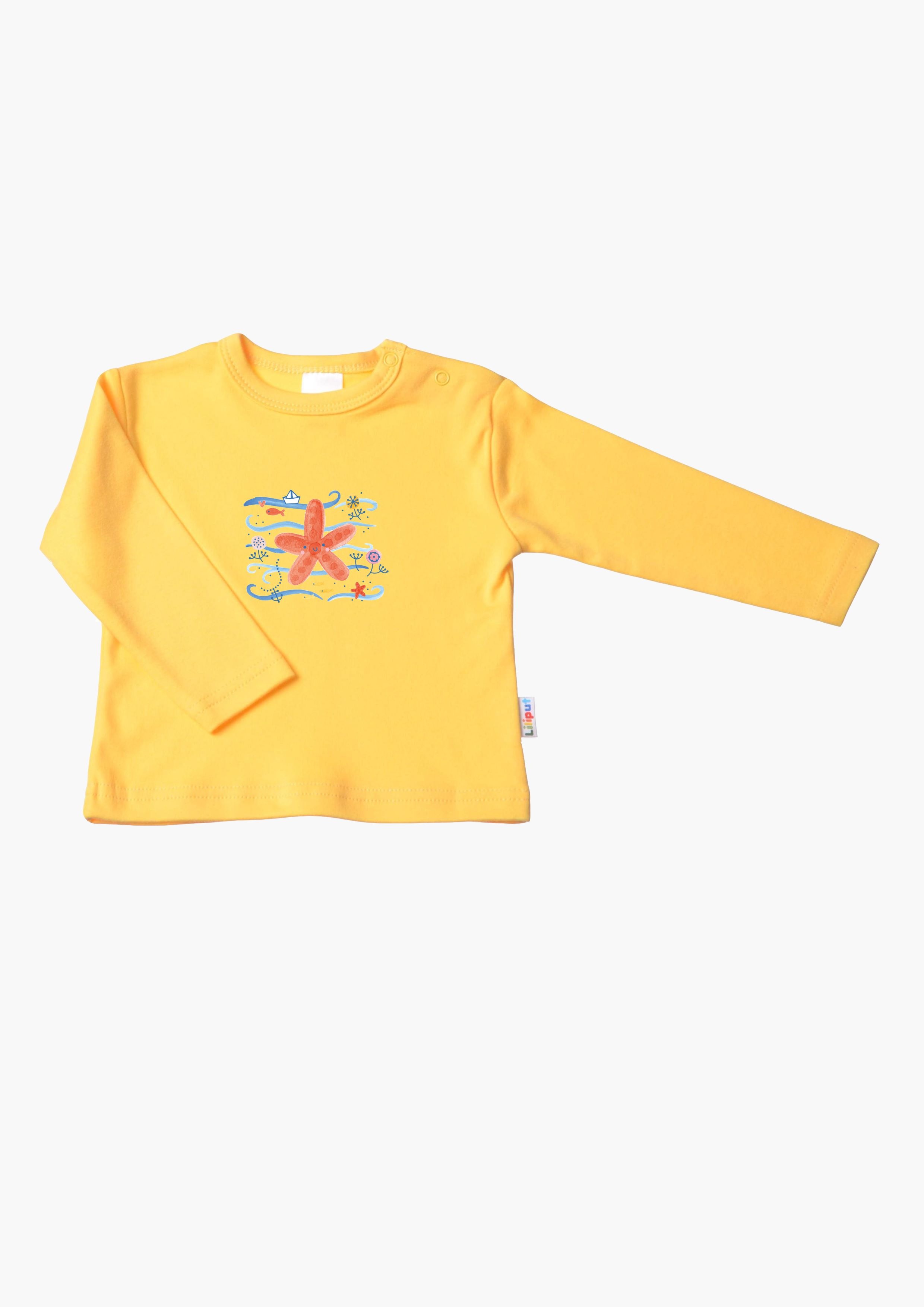 Thumbnail - Liliput Langarmshirt "Meer" mit Druckknöpfen auf der Schulter