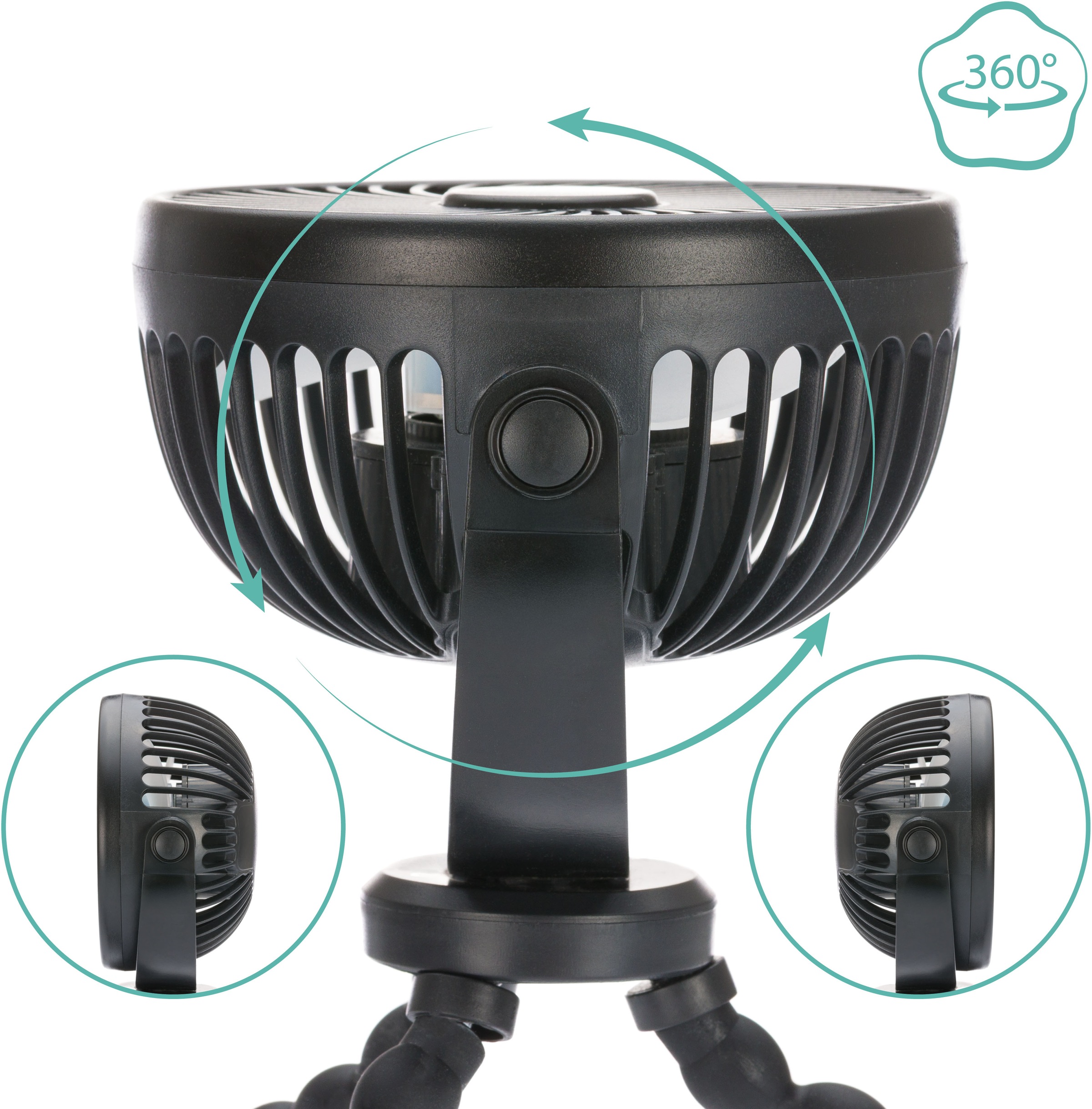 Fillikid Mini USB-Ventilator »Breeze« für Kinderwagen, Bett, Autositz, Tisch u. v. m.