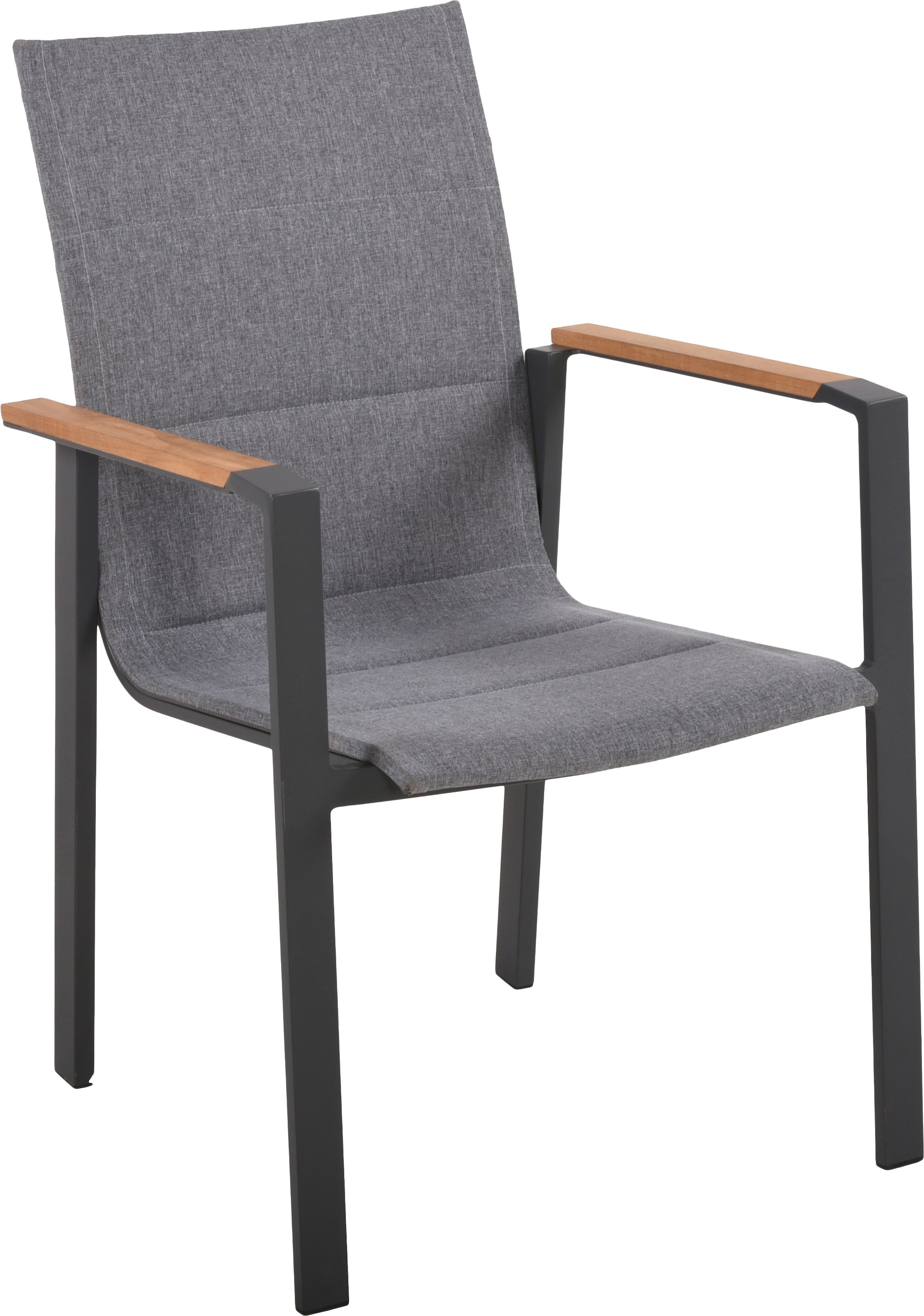 Garden Pleasure Garten-Essgruppe », Tischgruppe »RANA/DAVINA Set 02««, (Set, 5 tlg.), 4 Stühle (stapelbar), Tisch LxB: 202x100 cm