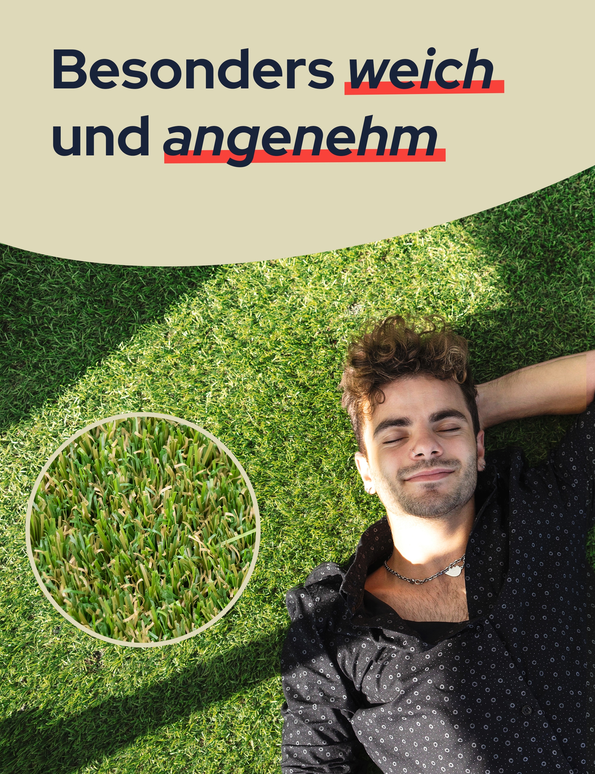 Primaflor-Ideen in Textil Kunstrasen »Kunstrasen MIAMI«, rechteckig, 22 mm Höhe, natürliche Optik, wasserdurchlässig, für Balkon, Terrasse & Garten