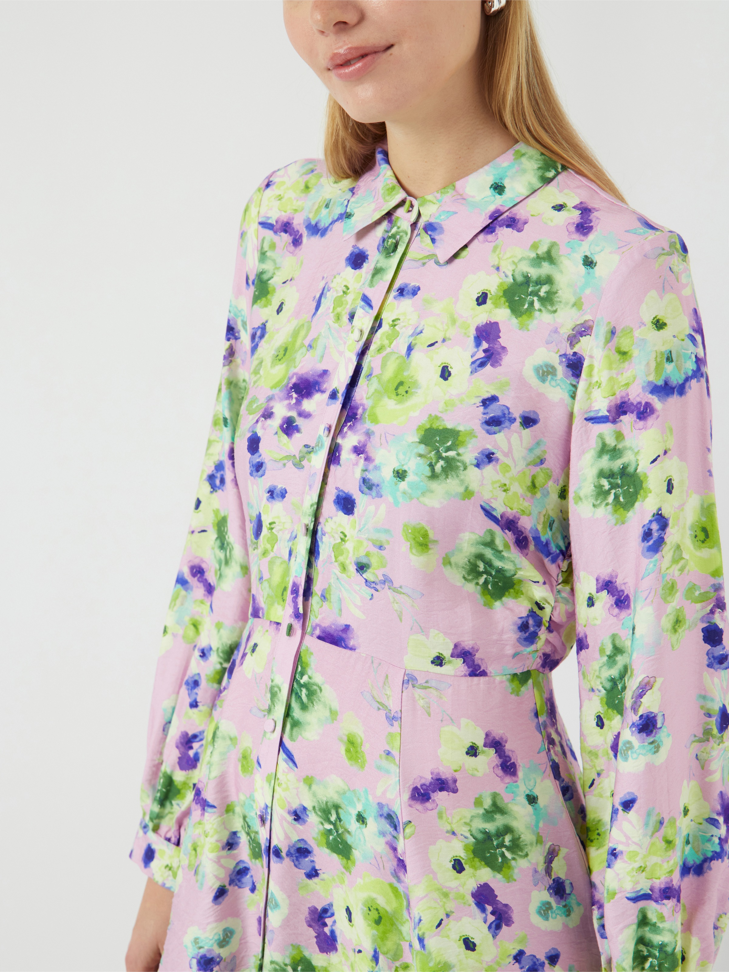 Y.A.S Hemdblusenkleid "YASKAYA LS SHIRT DRESS S. NOOS" Sommerkleid günstig online kaufen