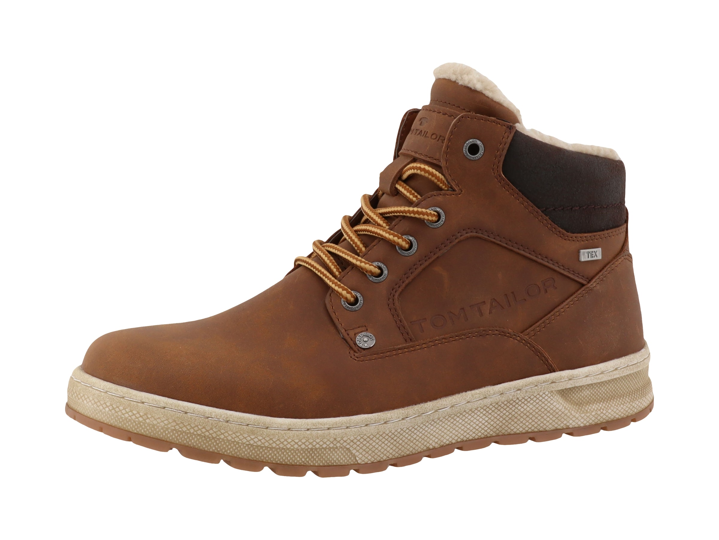 TOM TAILOR Winterboots, Plateau, Schnürboots, High Top-Sneaker mit Innenreißverschluss
