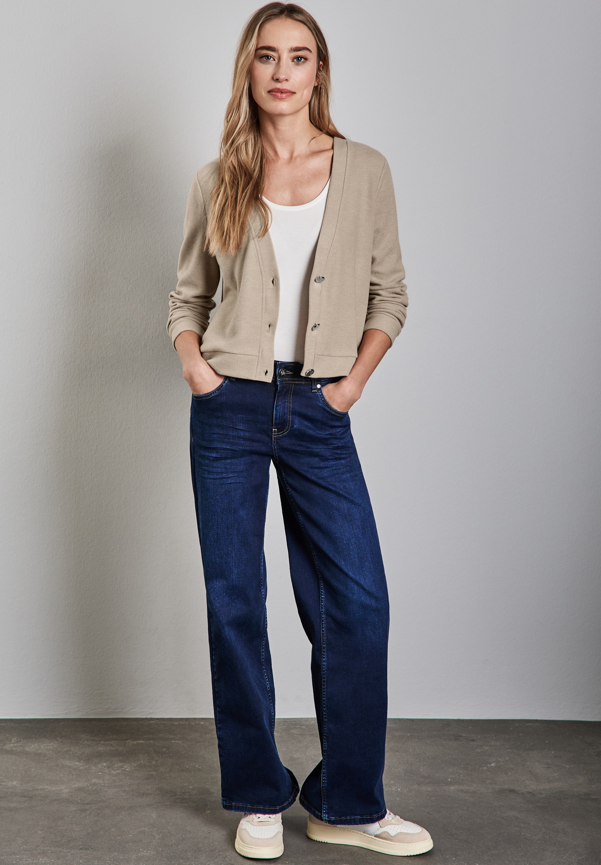 Thumbnail - STREET ONE Cardigan, mit V-Ausschnitt