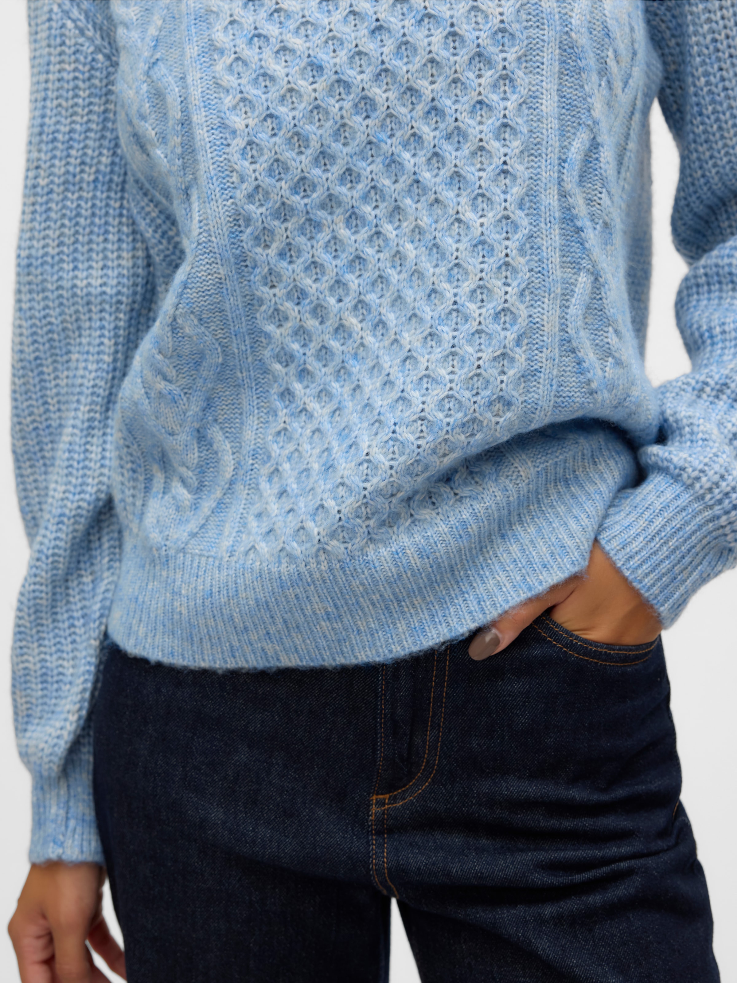 Vero Moda Stehkragenpullover »VMUNIVERSE LS HIGHNECK PULLOVER GA BF«