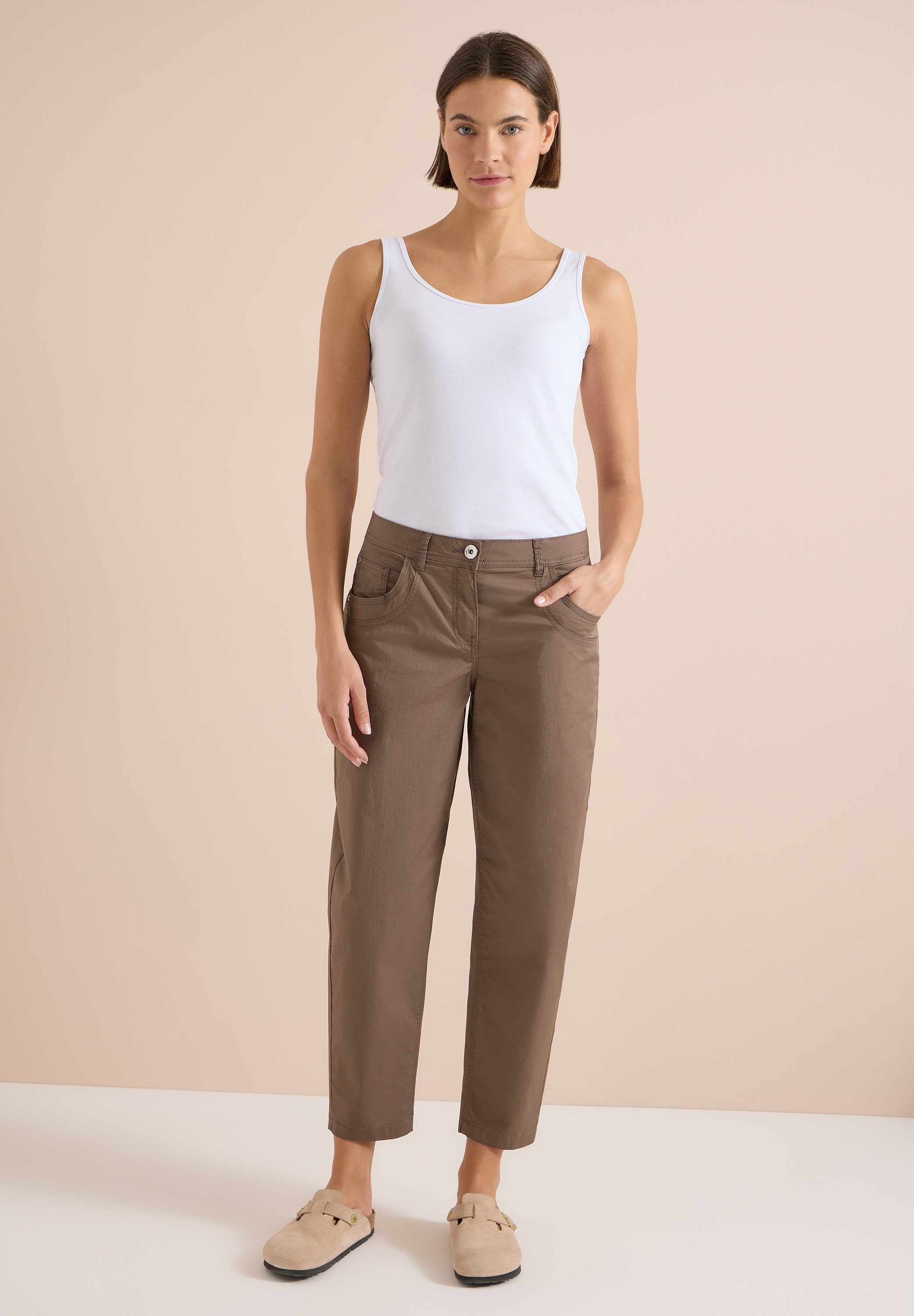 Cecil Stoffhose  Middle Waist