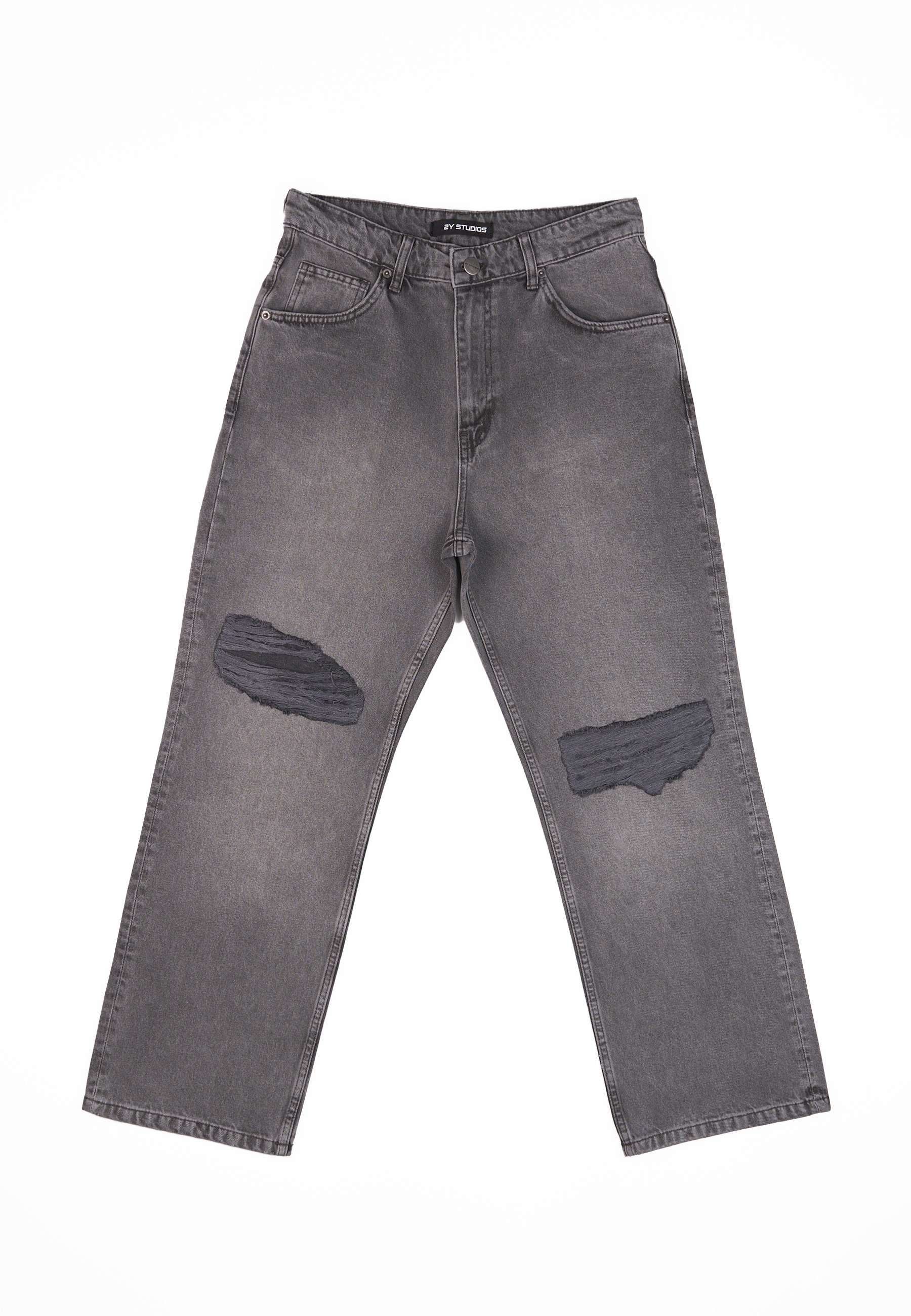2Y Studios "2Y Studios 2Y Anduin Ripped Baggy Jeans"