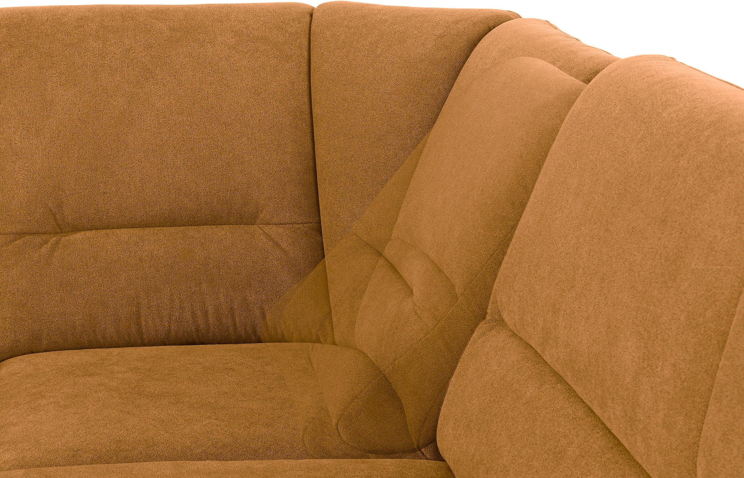 Places of Style Ecksofa »Cardoso L-Form«, Federkern, wahlweise mit Bett, Schubkasten, teilweise Relaxfunktion